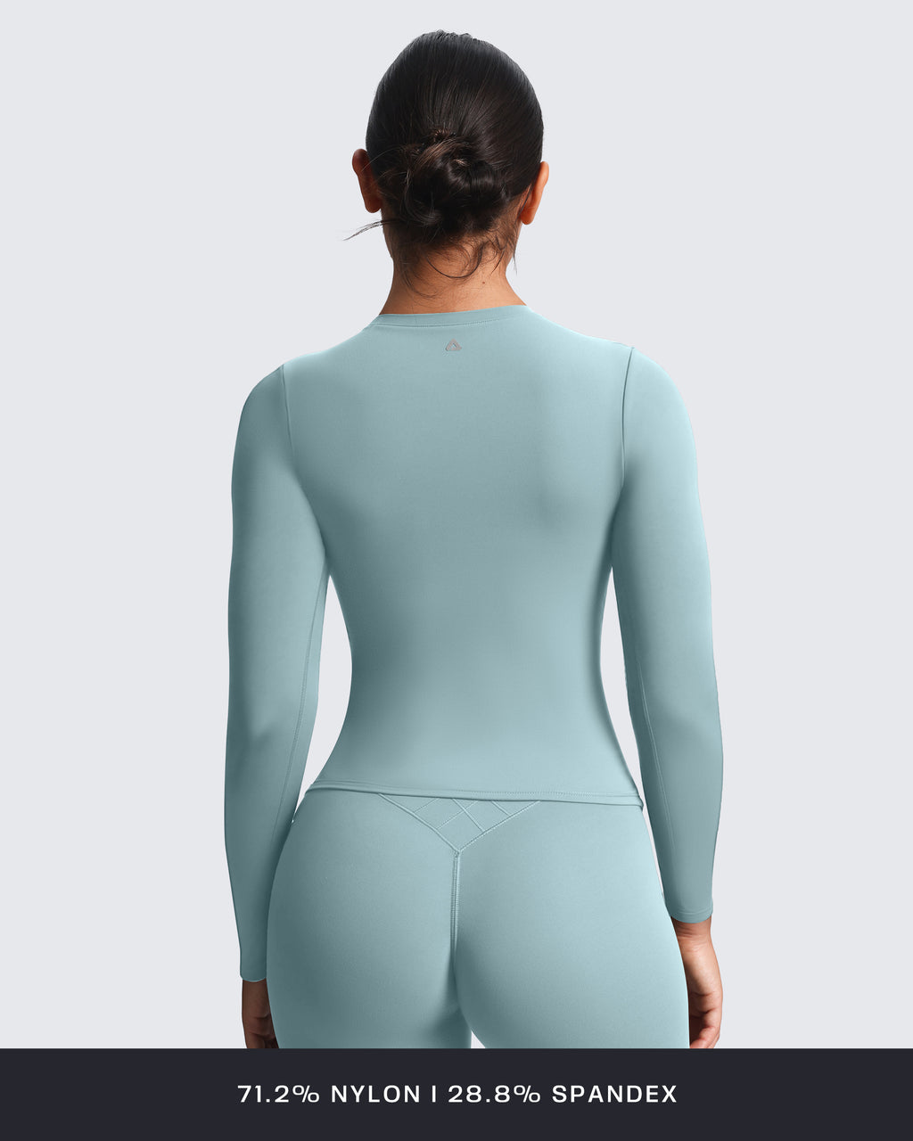 Aoxjox "Velura" Long Sleeve Ruched Tee