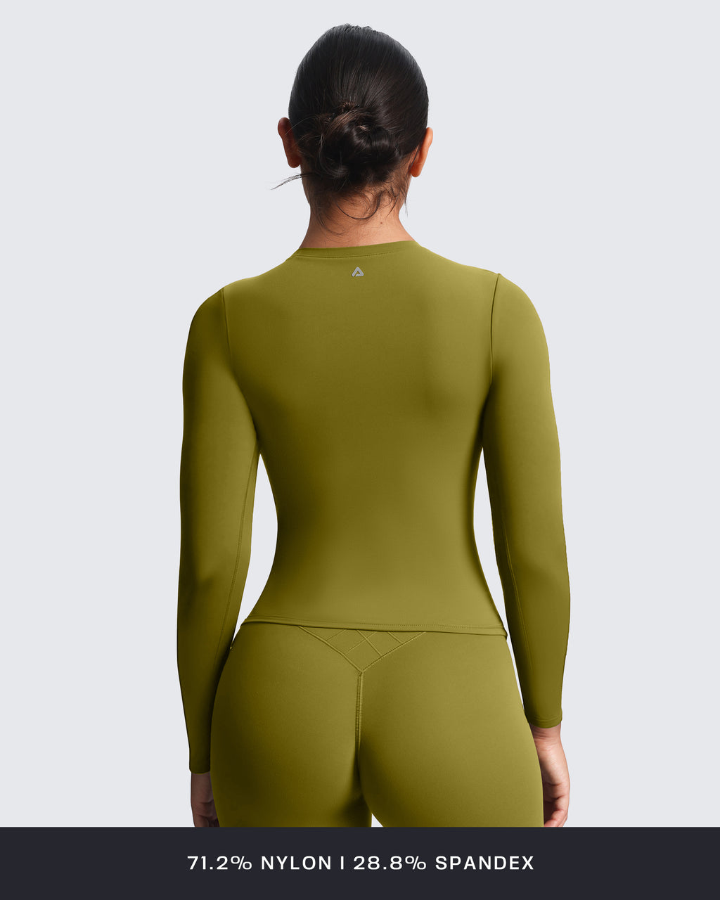 Aoxjox "Velura" Long Sleeve Ruched Tee