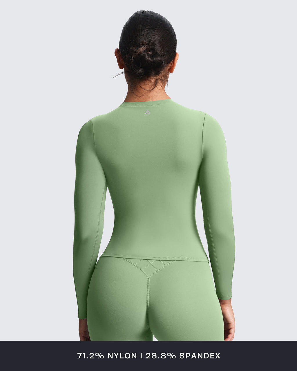 Aoxjox "Velura" Long Sleeve Ruched Tee