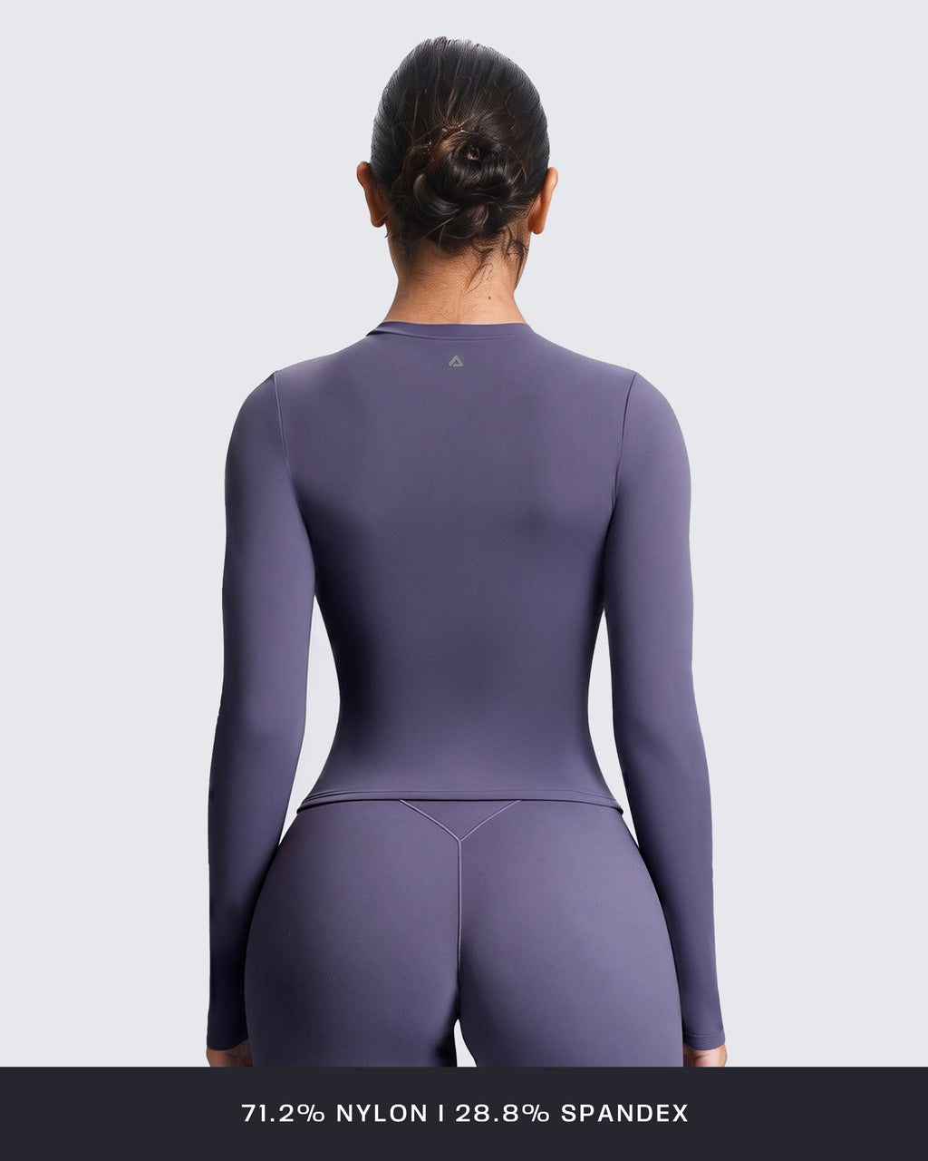 Aoxjox "Velura" Long Sleeve Ruched Tee