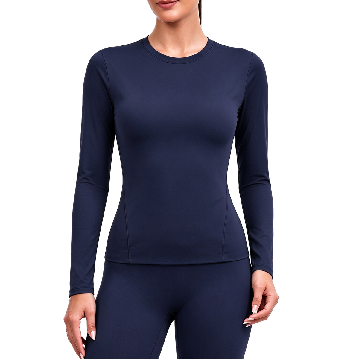 Aoxjox "Form" Sleek Fit Long Sleeve T-Shirts