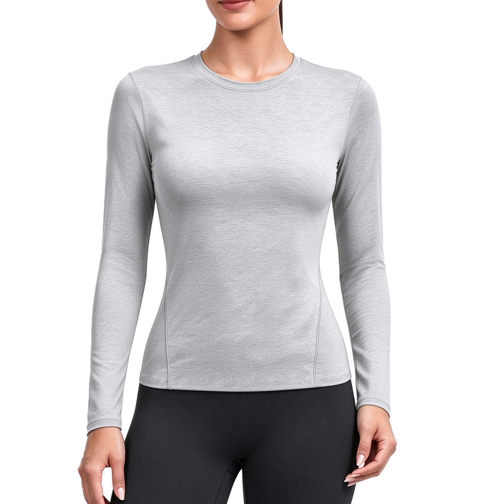 Aoxjox "Form" Sleek Fit Long Sleeve T-Shirts