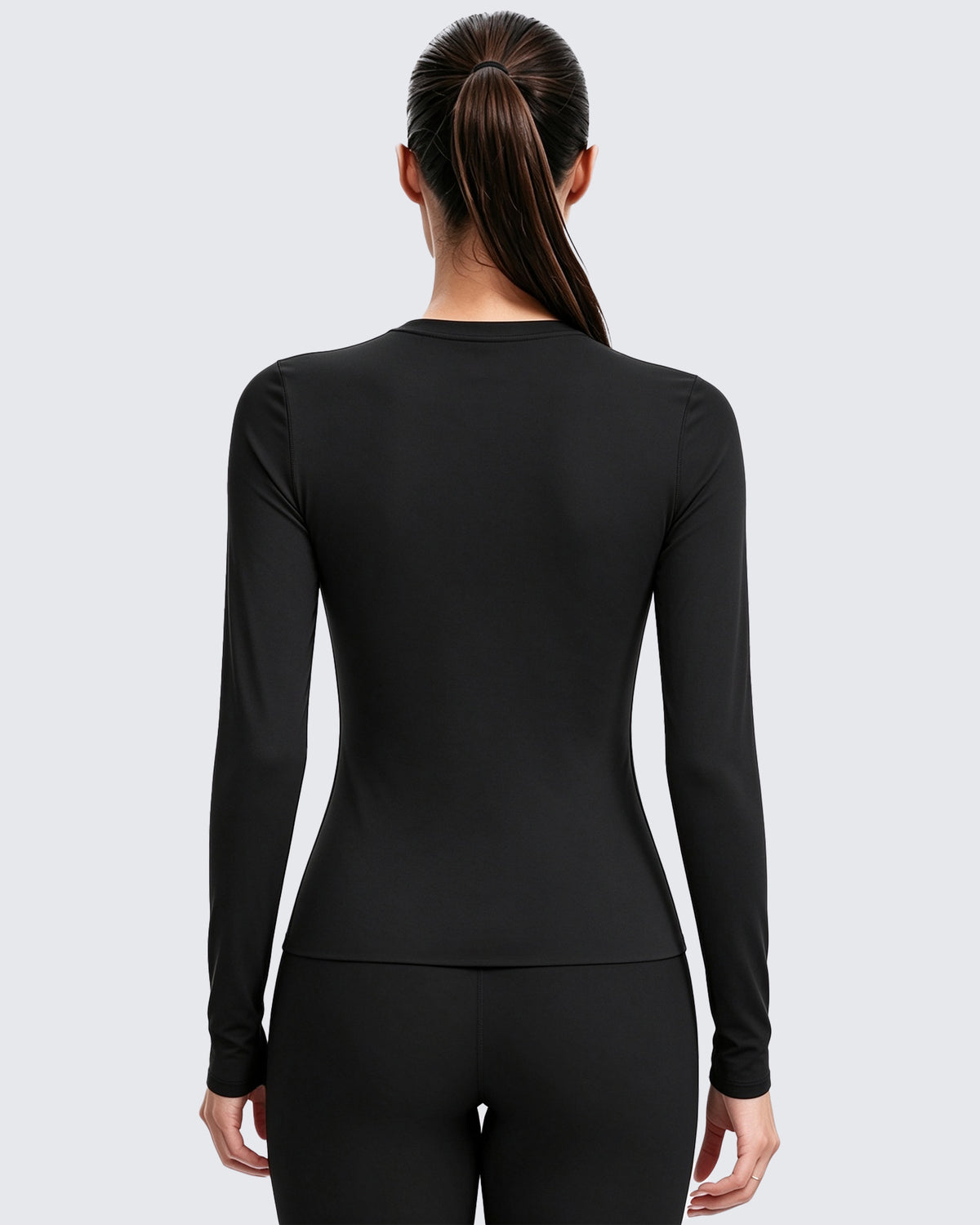 Aoxjox "Form" Sleek Fit Long Sleeve T-Shirts