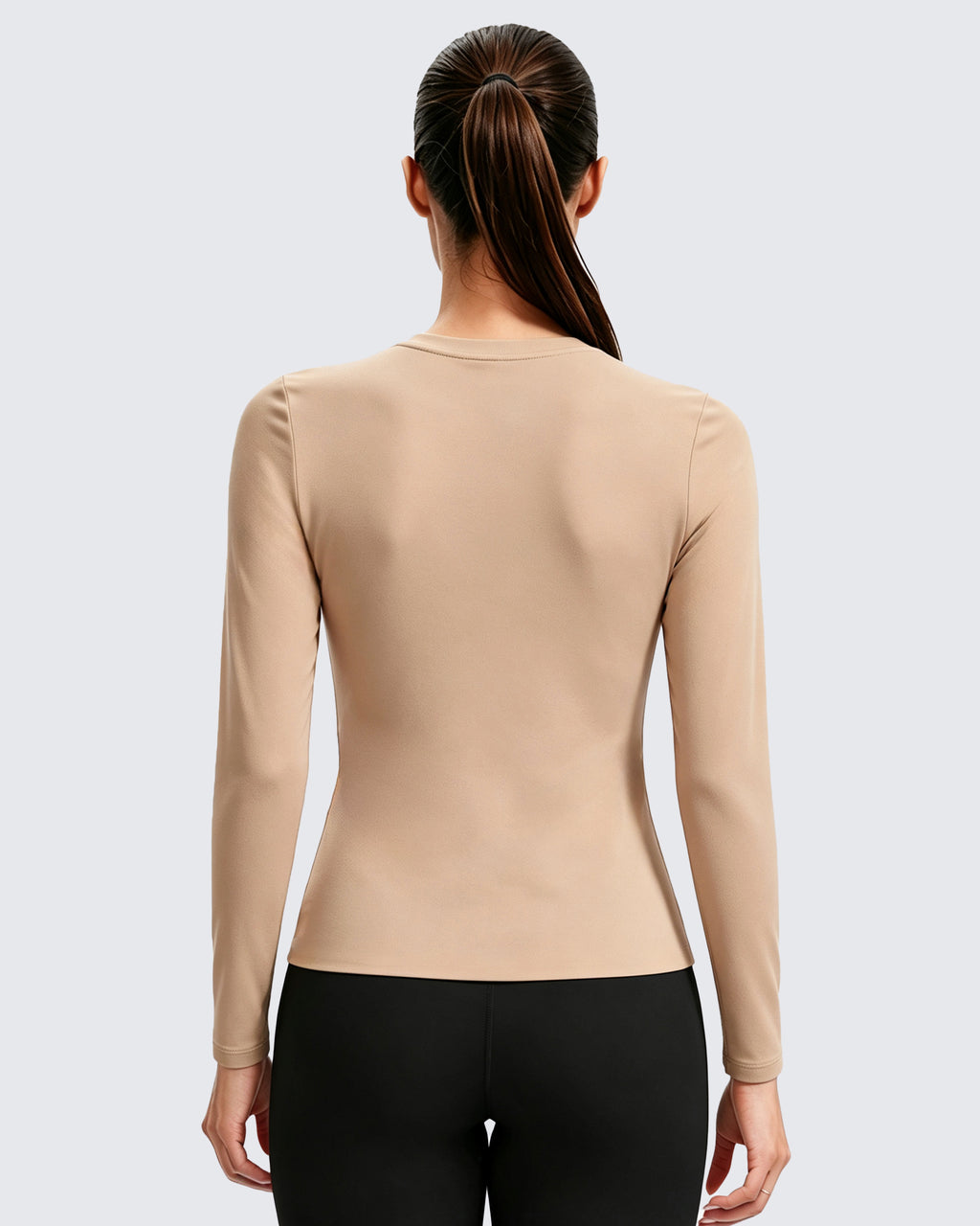 Aoxjox "Form" Sleek Fit Long Sleeve T-Shirts
