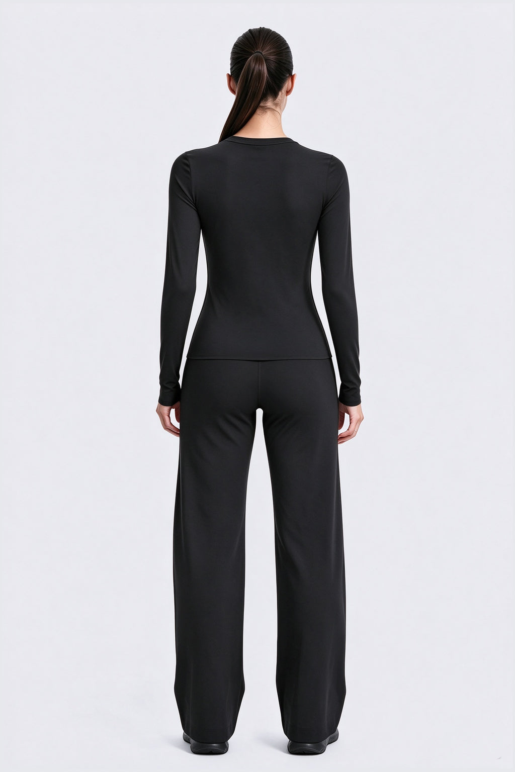 Aoxjox "Form" Sleek Fit Long Sleeve T-Shirts
