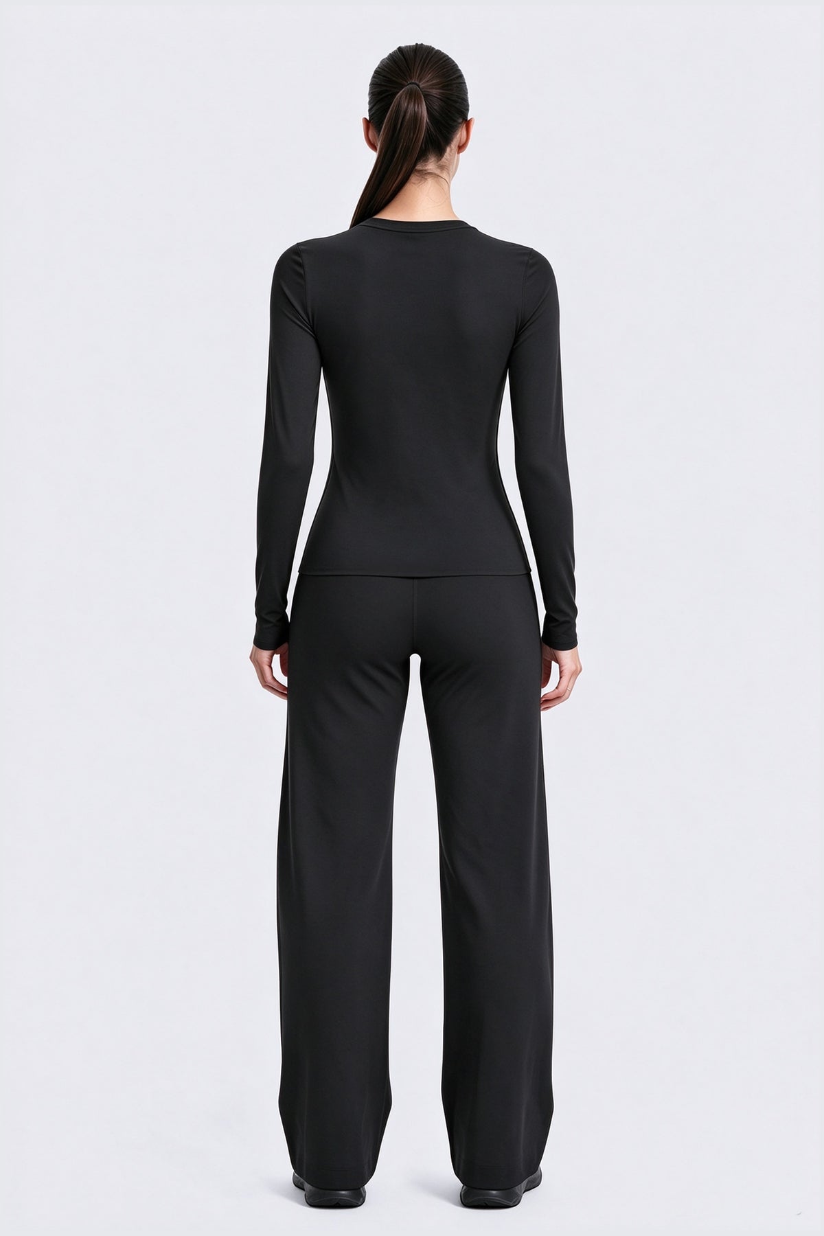Aoxjox "Form" Sleek Fit Long Sleeve T-Shirts