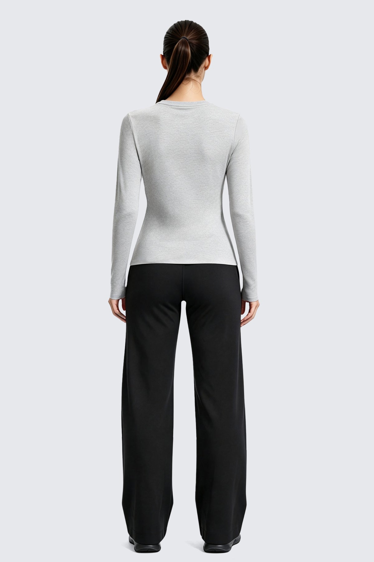 Aoxjox "Form" Sleek Fit Long Sleeve T-Shirts
