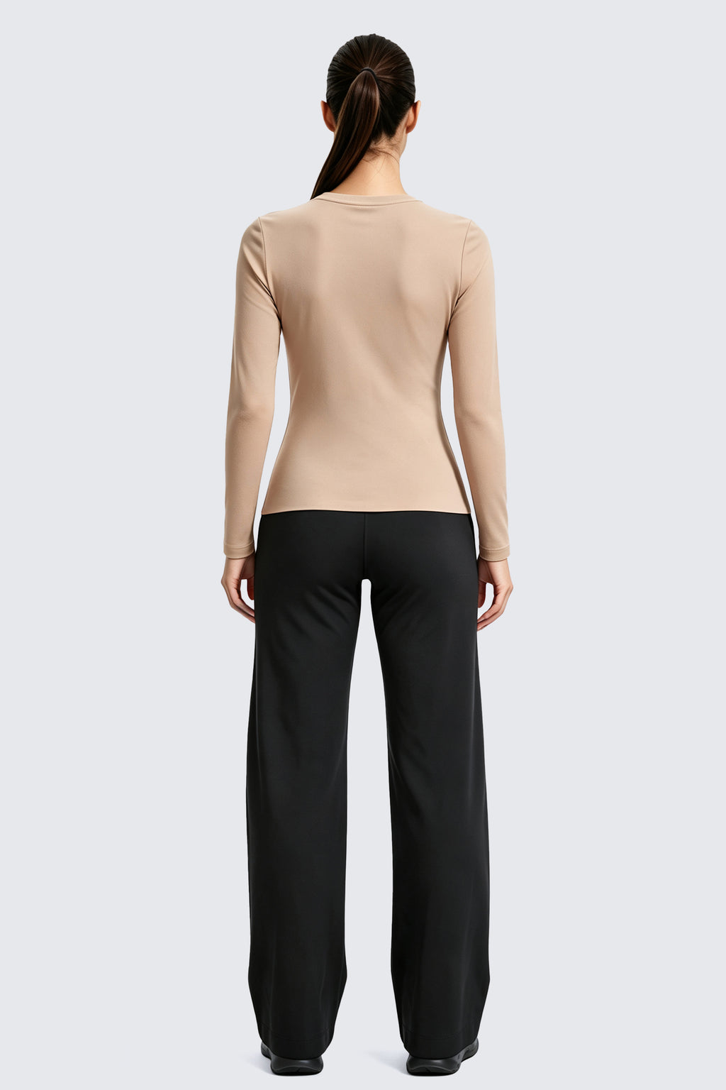 Aoxjox "Form" Sleek Fit Long Sleeve T-Shirts