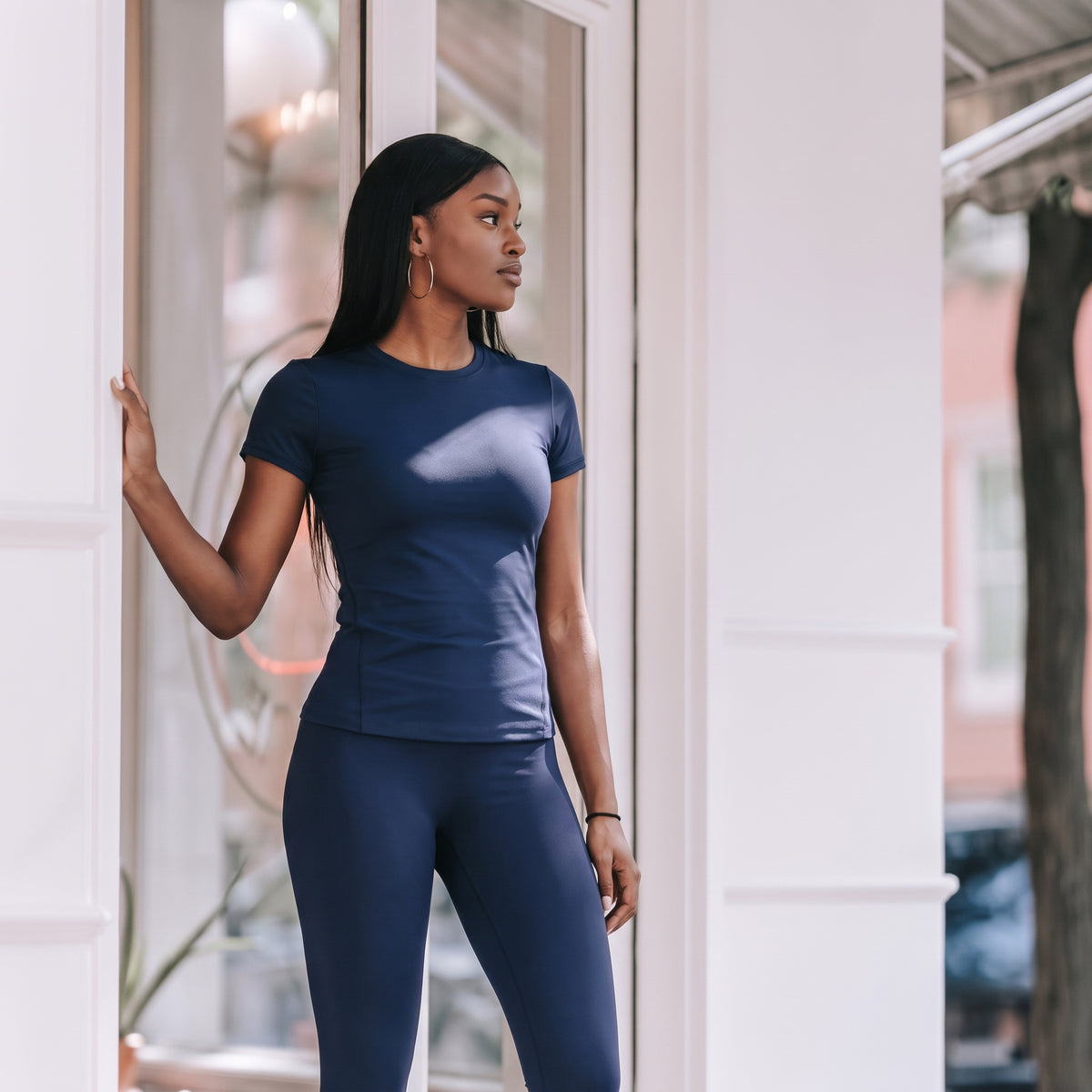 Aoxjox "Form" Sleek Fit Short Sleeve T-Shirts