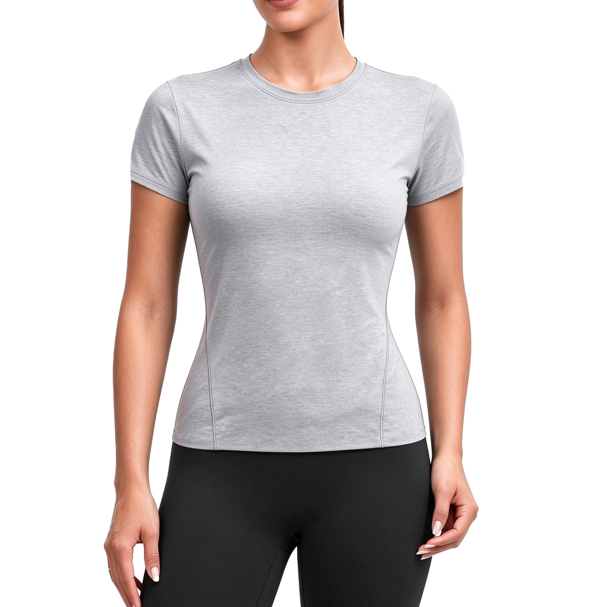 Aoxjox "Form" Sleek Fit Short Sleeve T-Shirts