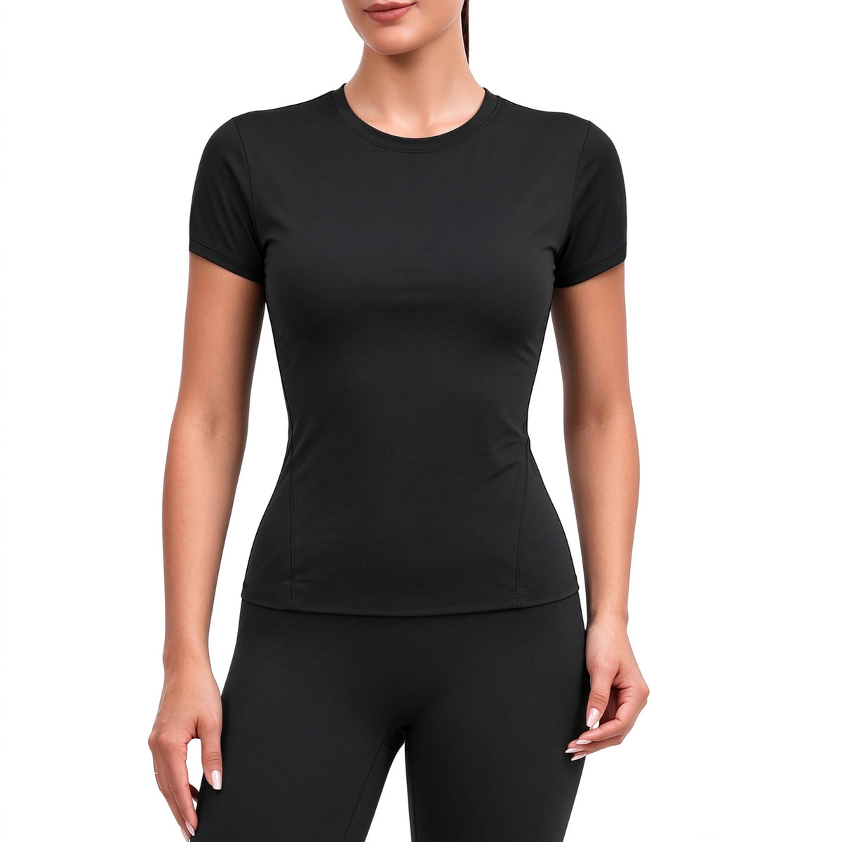 Aoxjox "Form" Sleek Fit Short Sleeve T-Shirts