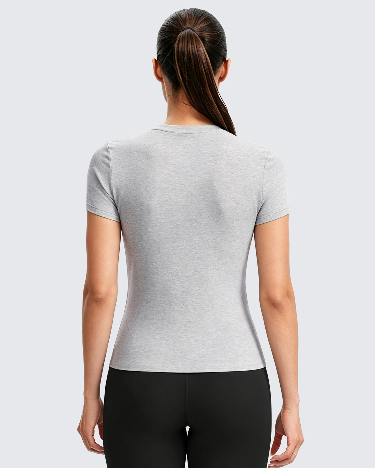 Aoxjox "Form" Sleek Fit Short Sleeve T-Shirts