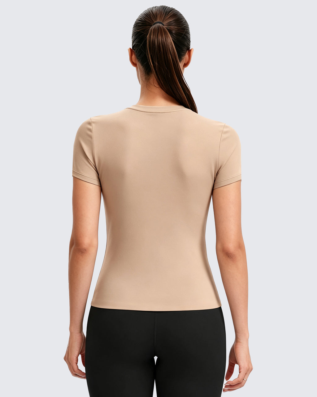 Aoxjox "Form" Sleek Fit Short Sleeve T-Shirts
