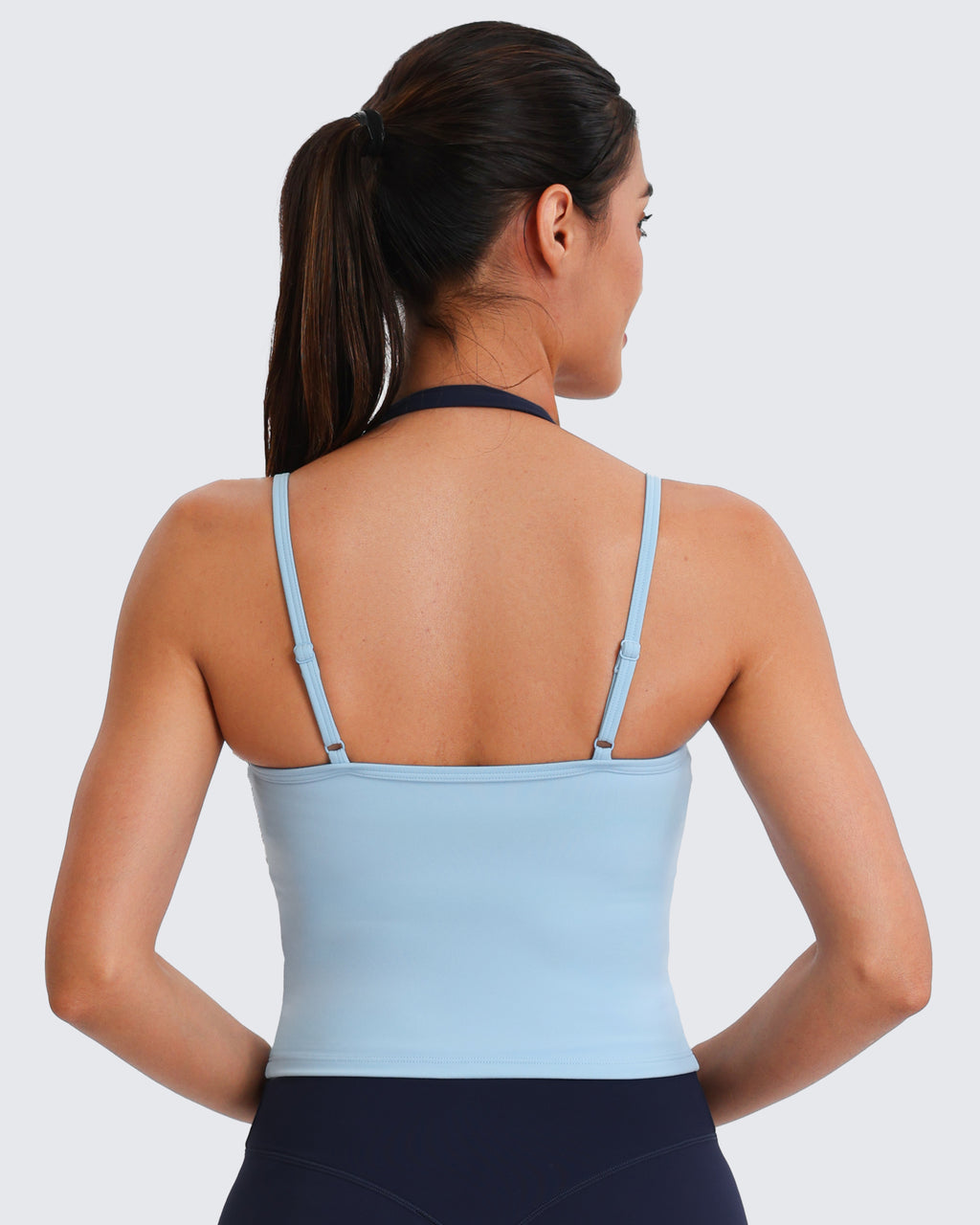 Aoxjox "Dual Core" Bra & Tank Top Workout 2-Piece Set