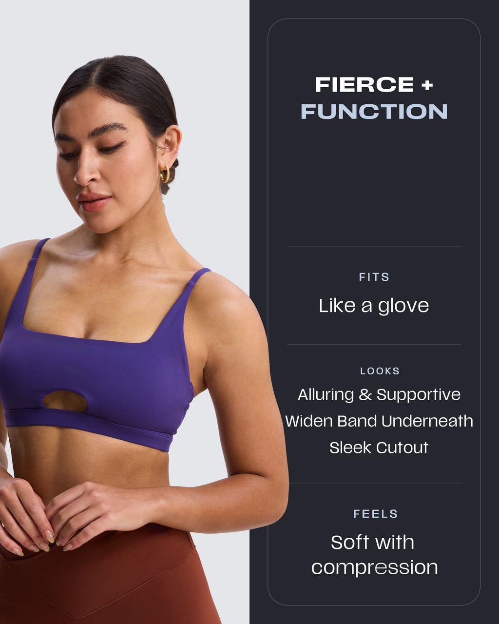 Aoxjox "Ellie" Sports Bra