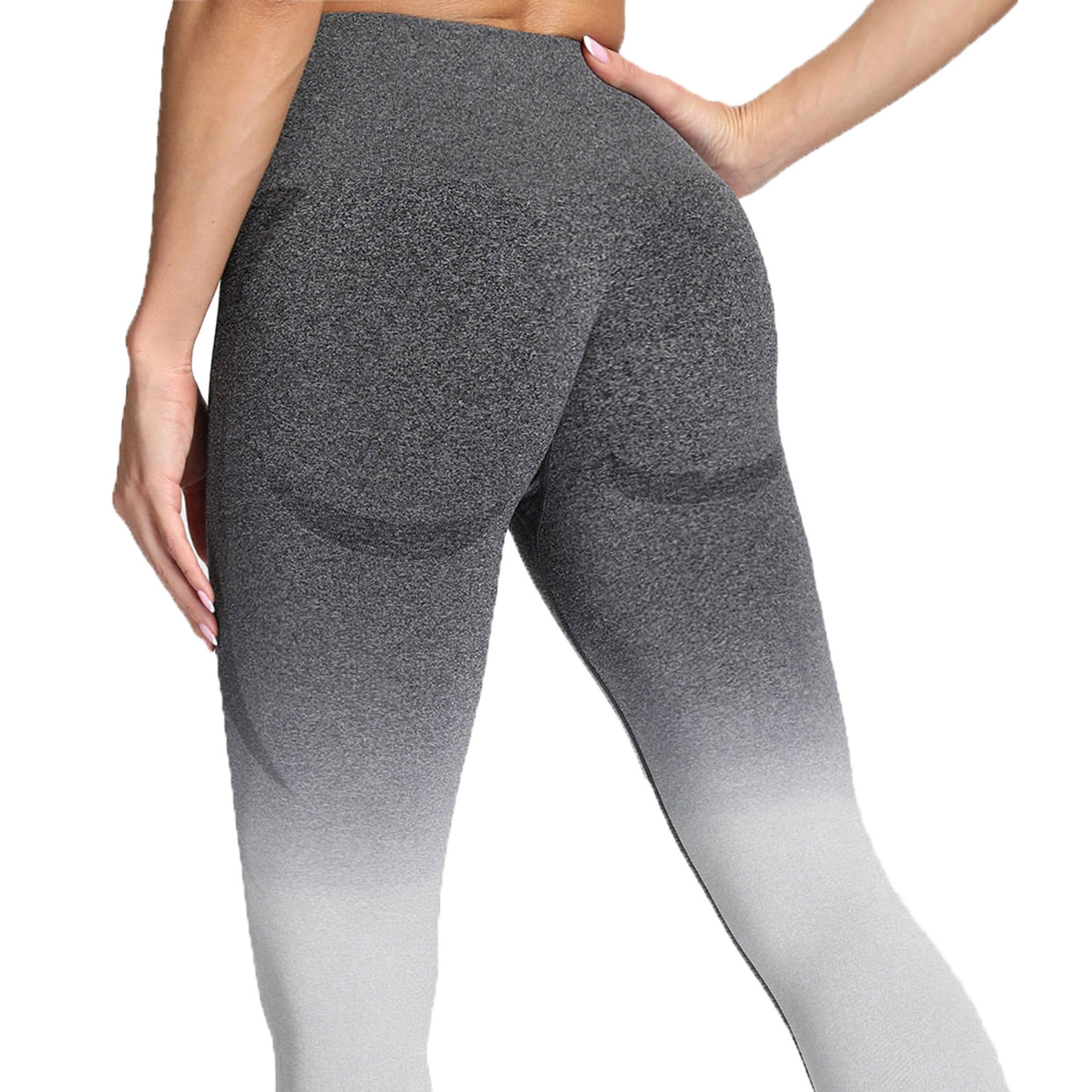 Aoxjox Smile Contour Ombre Seamless Leggings