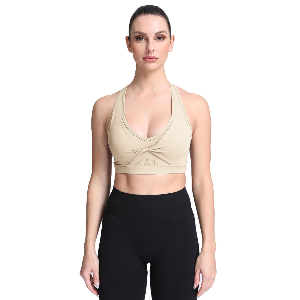 Aoxjox V-shaped racer back bras