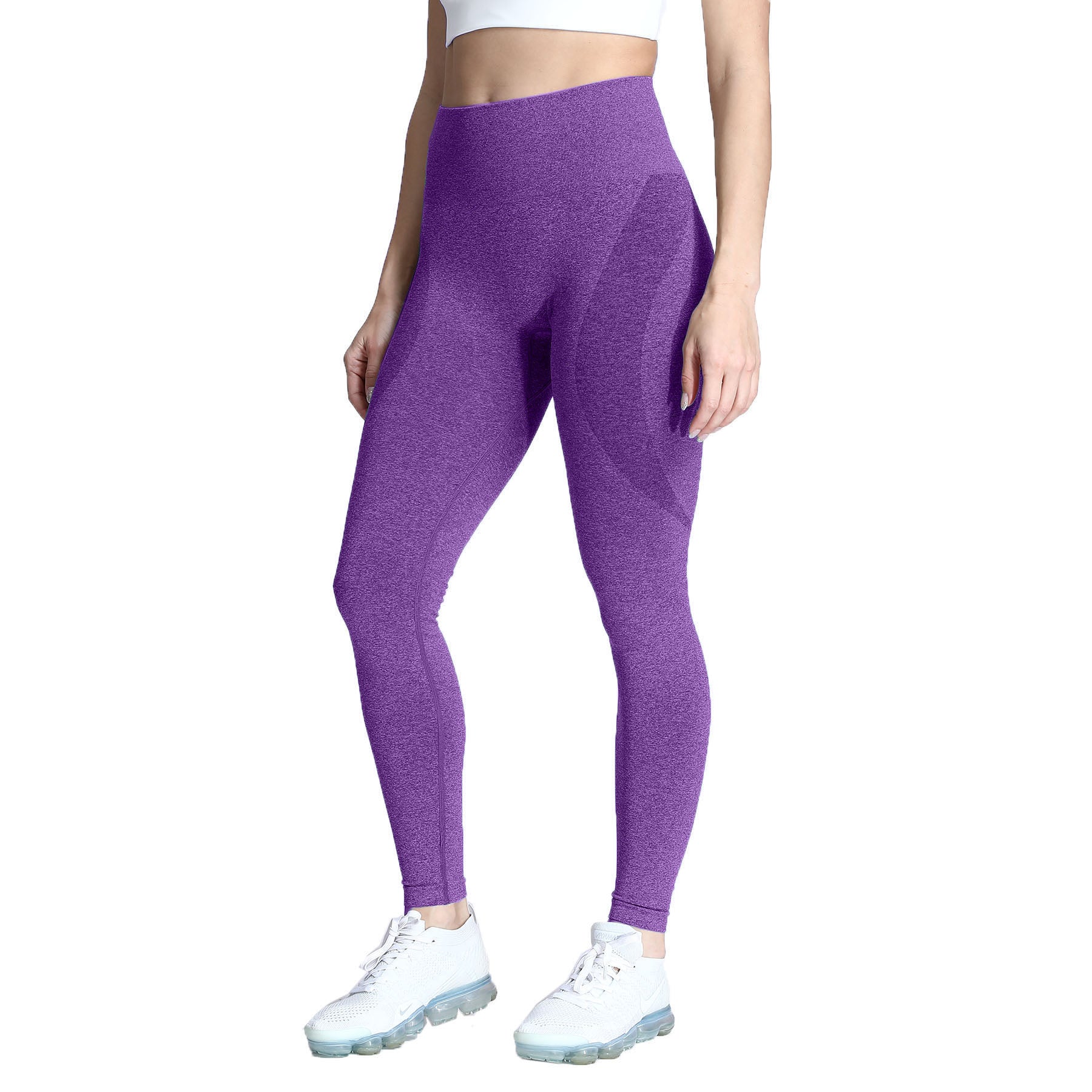 Aoxjox Brights Smile Contour Seamless Leggings