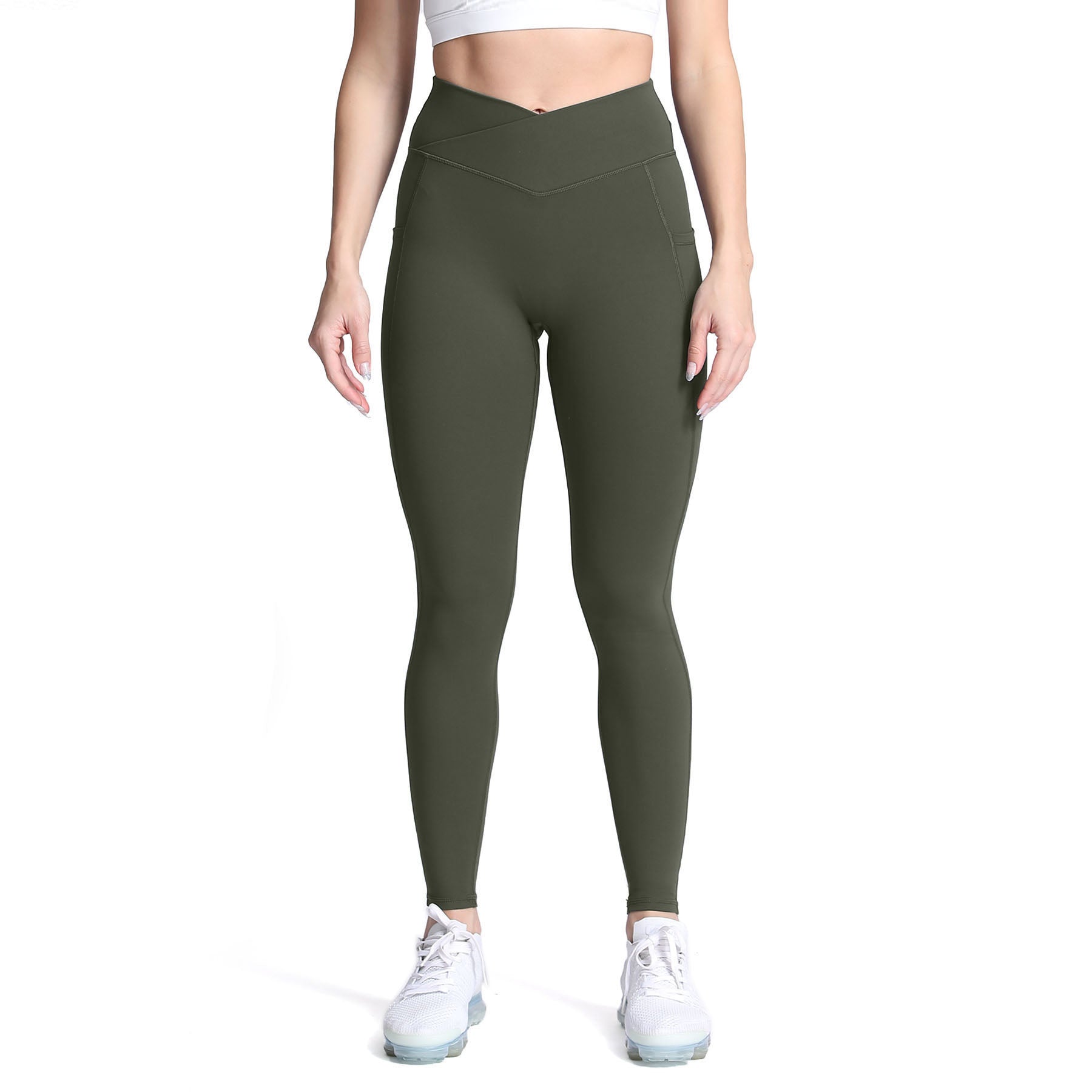 Aoxjox Trinity (2 seam) Cross-Waist Leggings