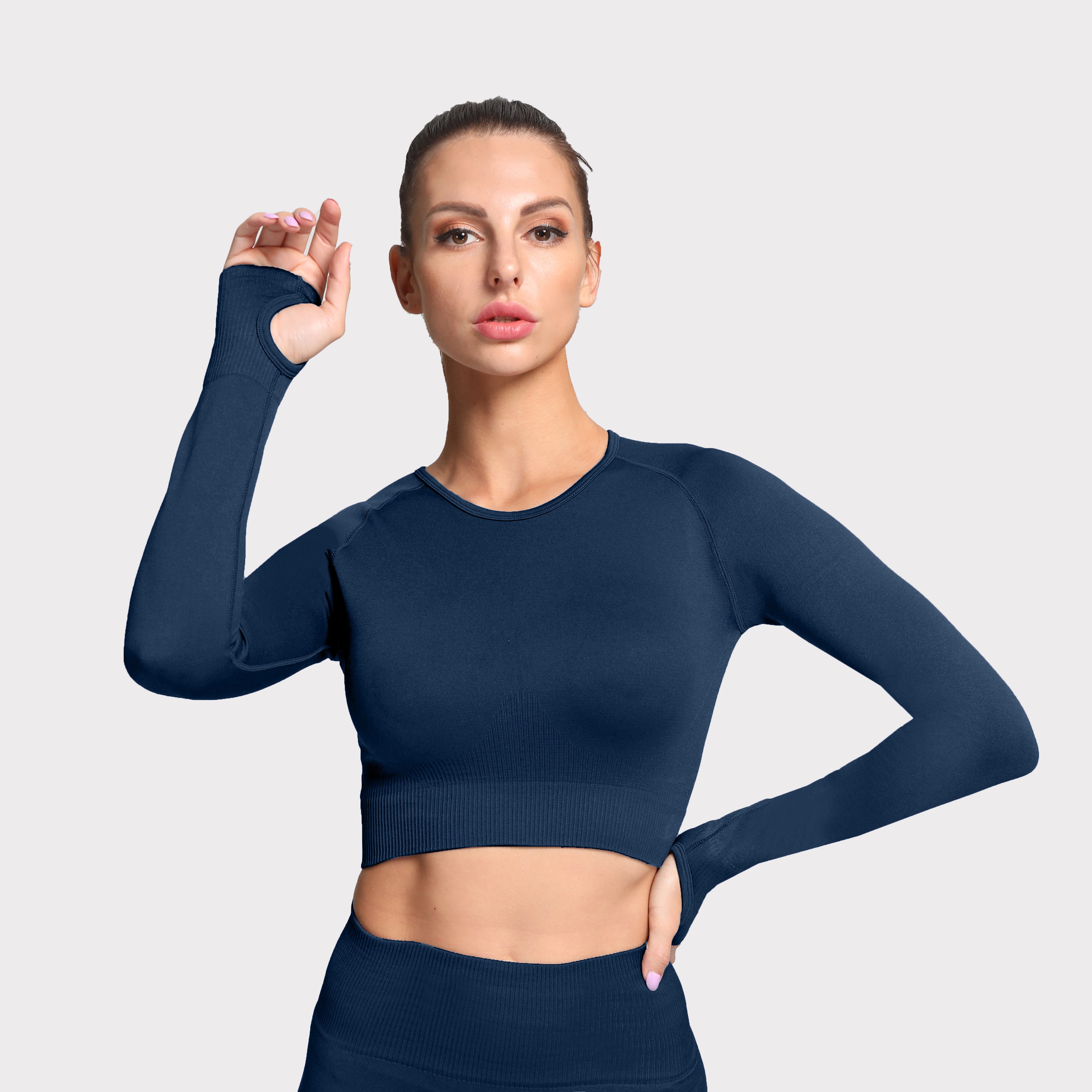 Aoxjox Hyperflex Seamless Crop Top
