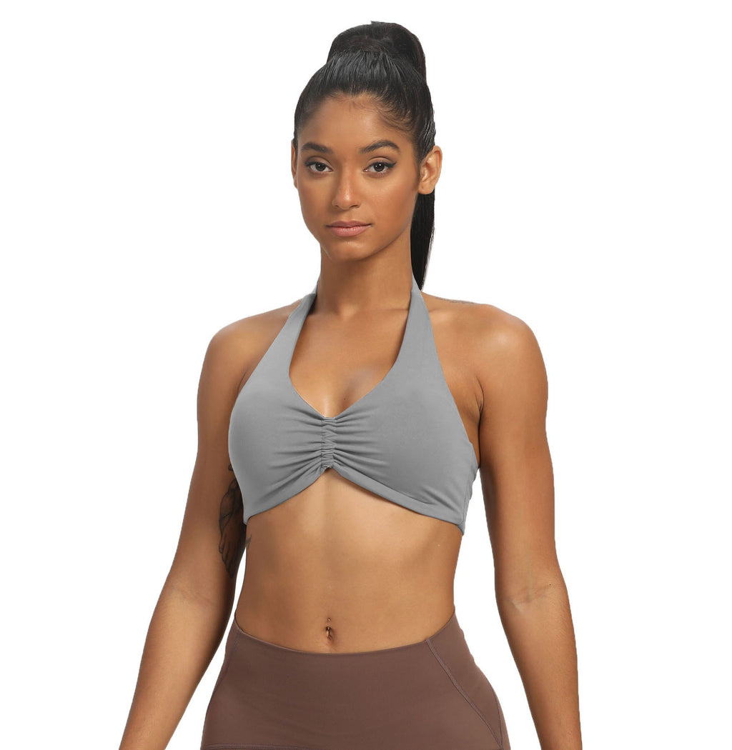 Aoxjox "Taylor" Ruched halterneck Bra