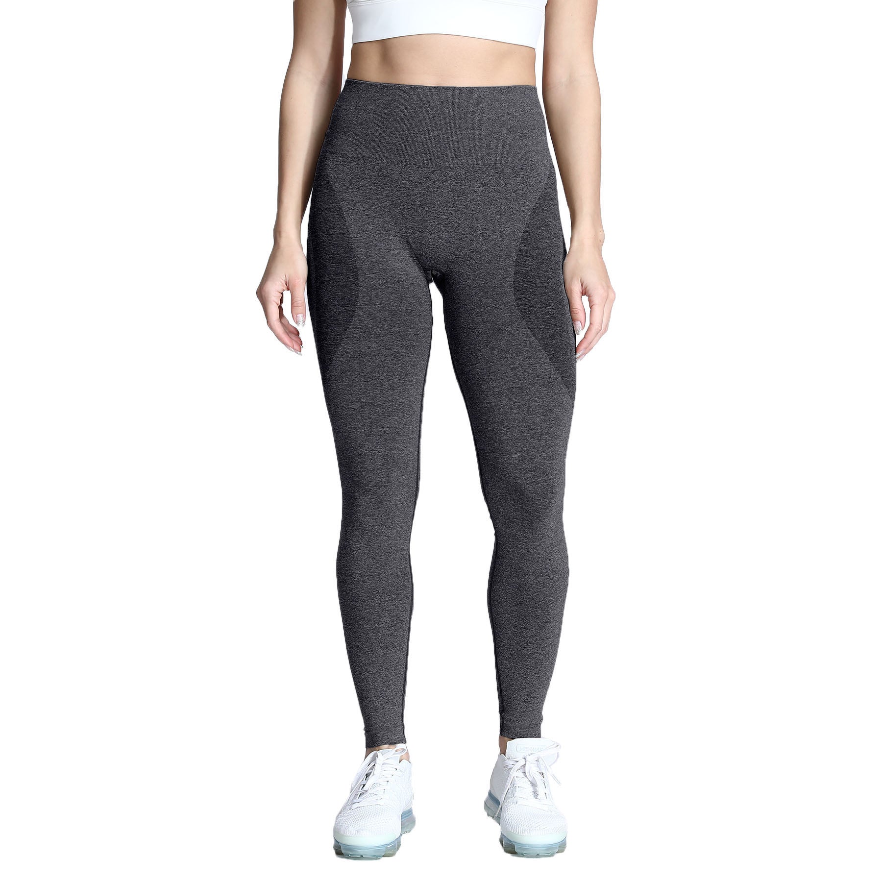 Aoxjox Darks Smile Contour Seamless Leggings