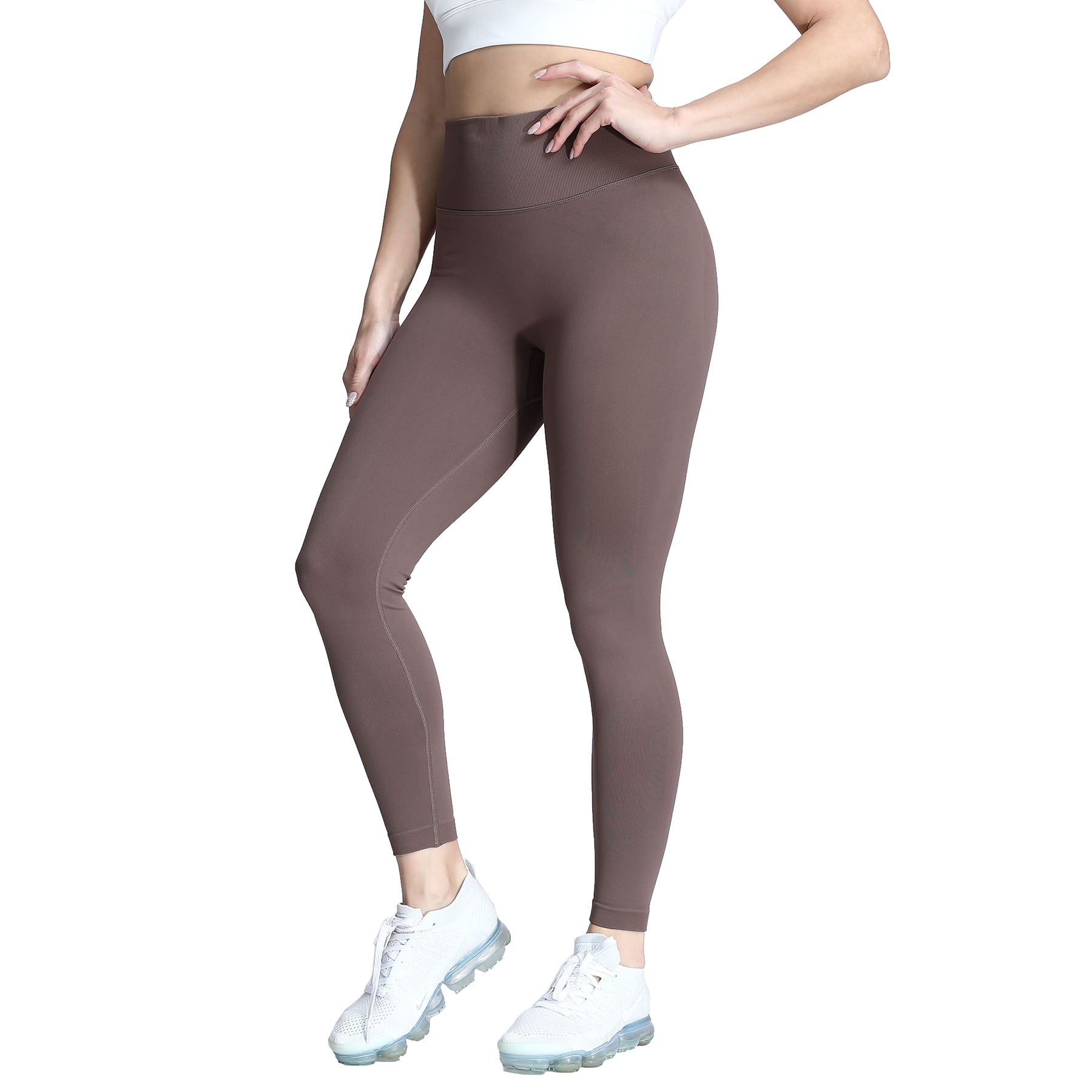 Aoxjox Scrunch Seamless Leggings for Women High Waisted Tummy Control 2.0  Smile Contour Workout Leggings Yoga Pants, A Mocha Marl, Large : :  Clothing, Shoes & Accessories