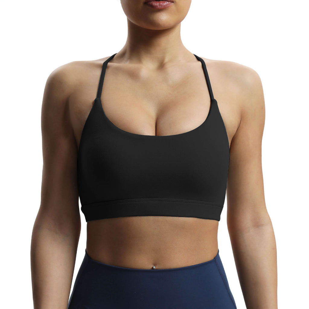 Aoxjox "Julie" Double Buckle Crossover Bra
