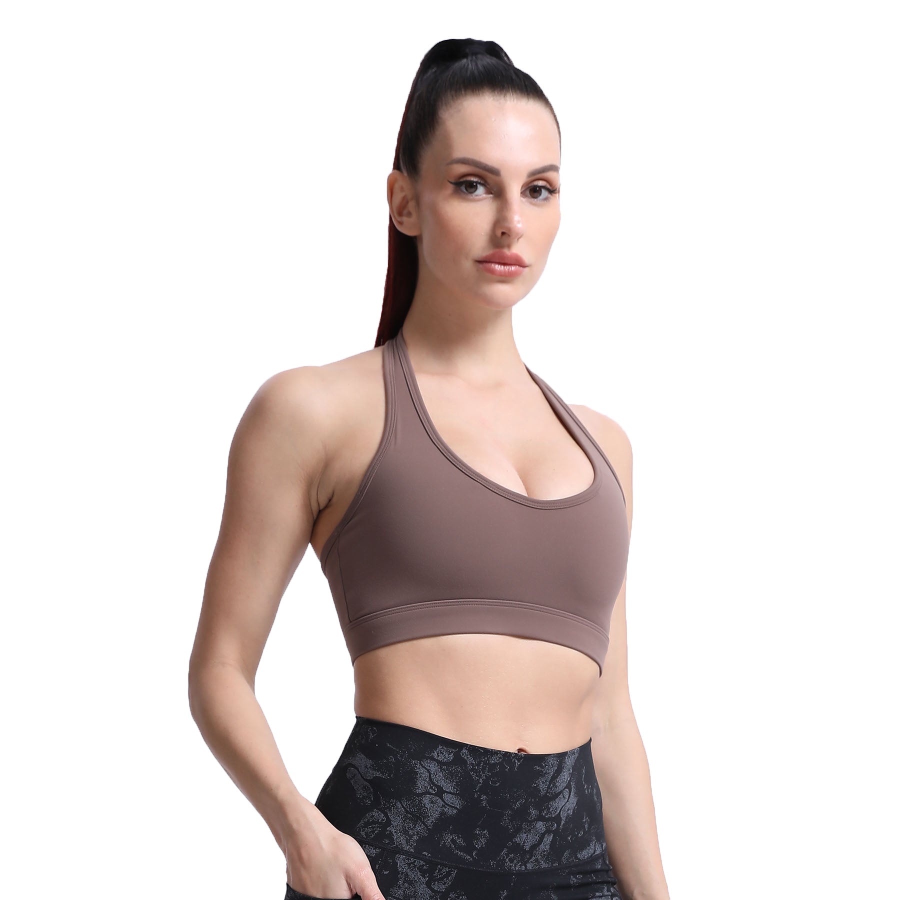 Aoxjox Halter Sports Bras
