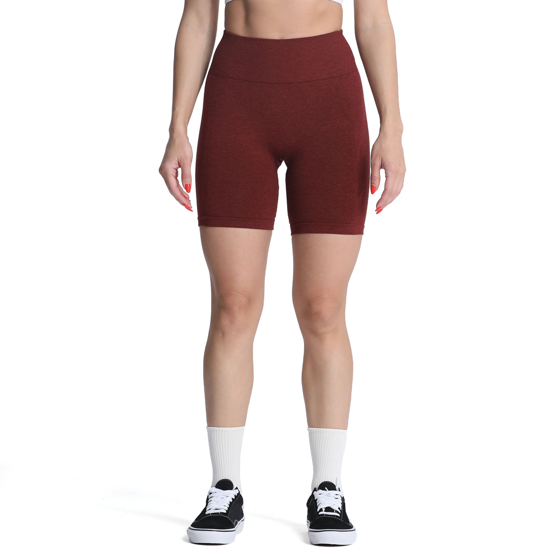 Aoxjox Asset 6" Seamless Scrunch Shorts (Darks/Neutrals)
