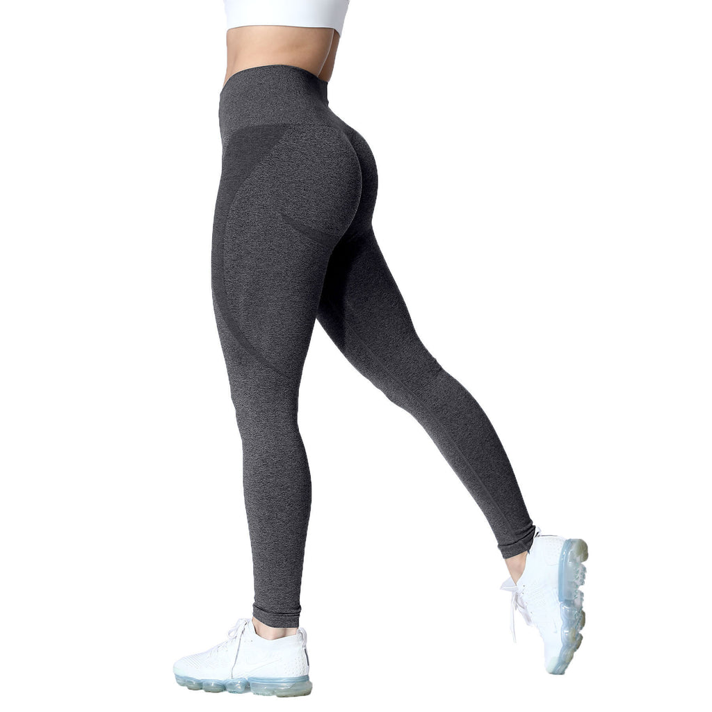 Aoxjox Darks Smile Contour Seamless Leggings