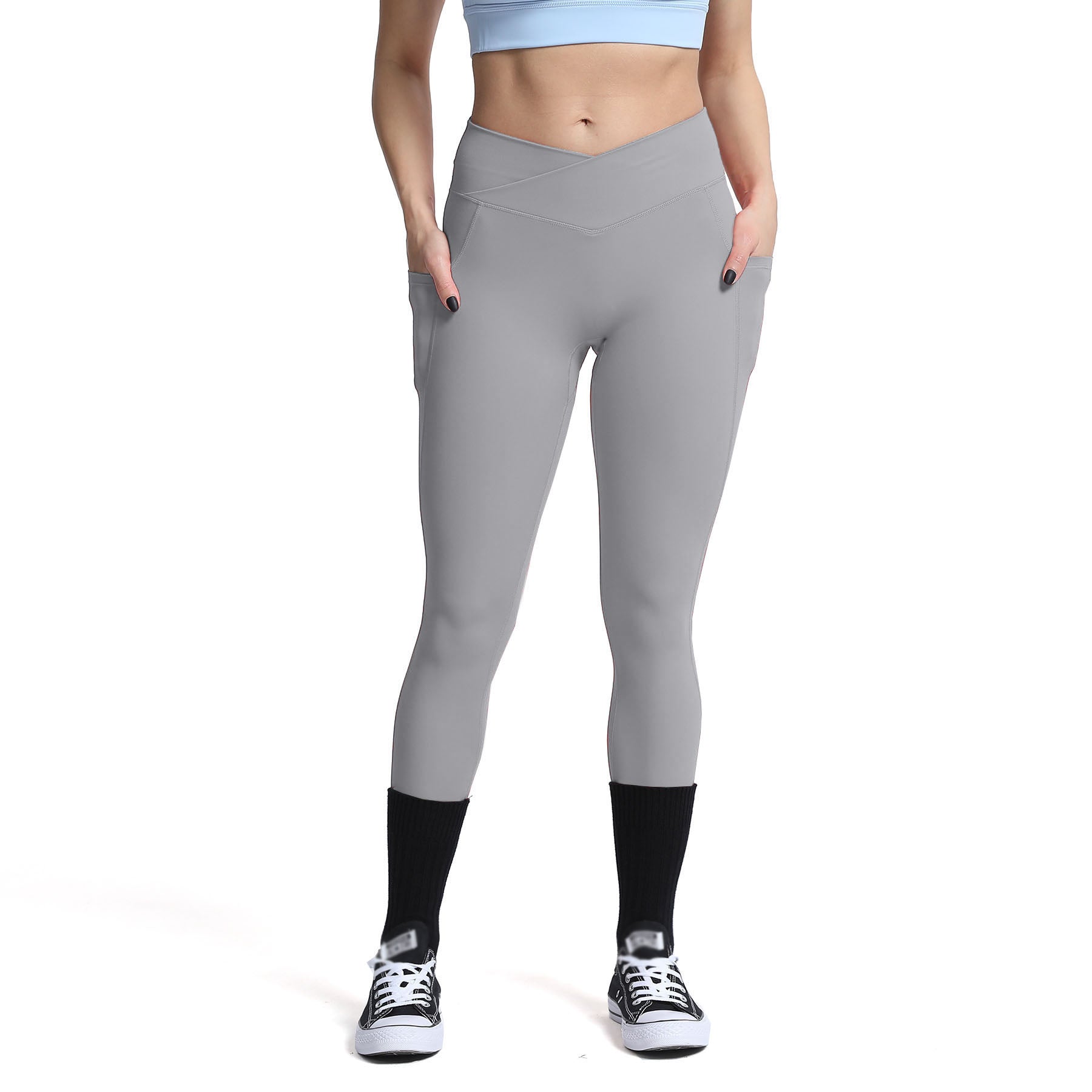 Aoxjox Trinity (2 seam) Cross-Waist Leggings