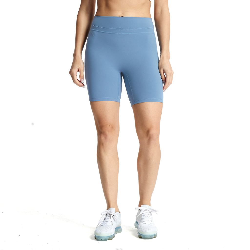 Aoxjox Women's 6" Scrunch Biker Shorts