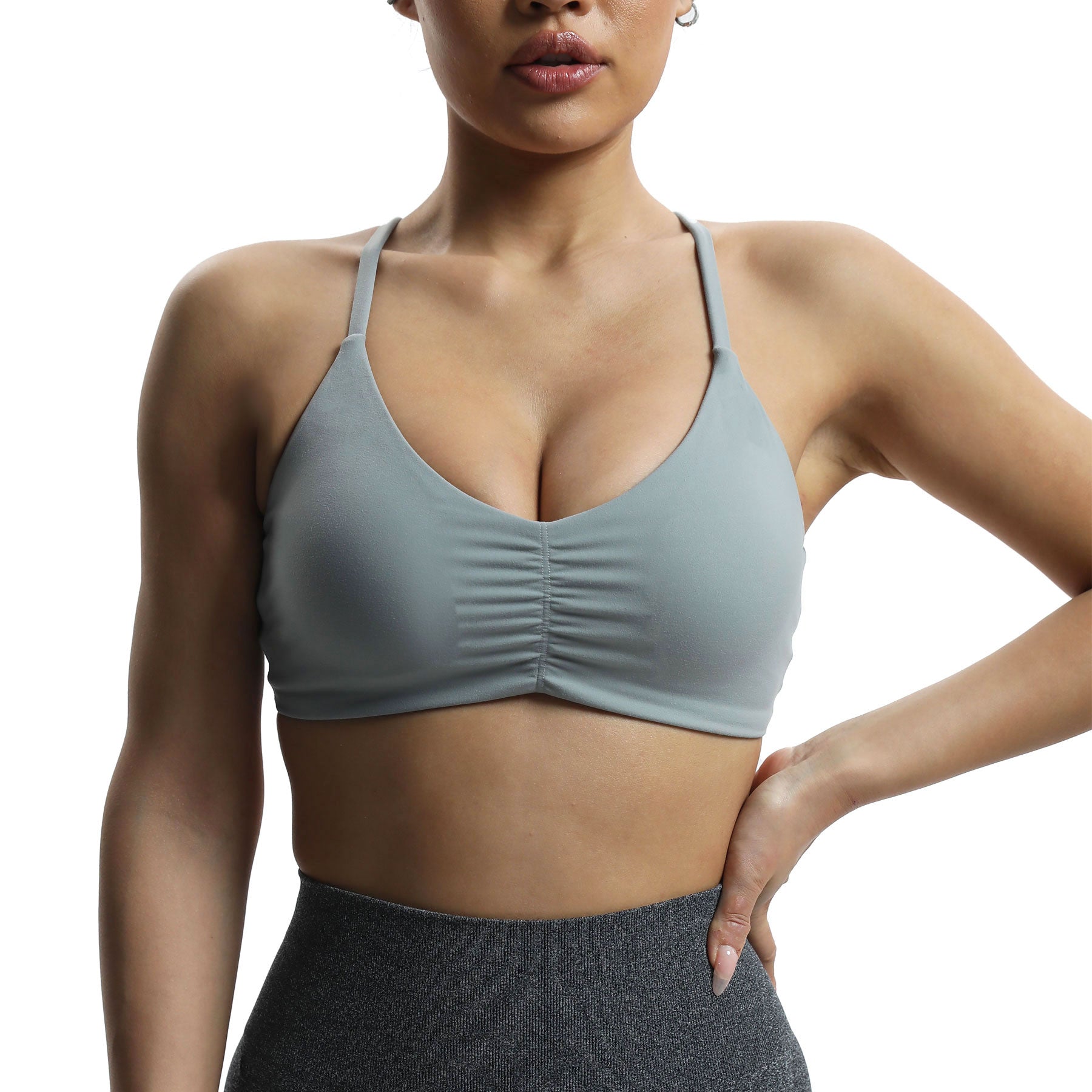 Aoxjox "Molly" Ruched  Adjustable Bra