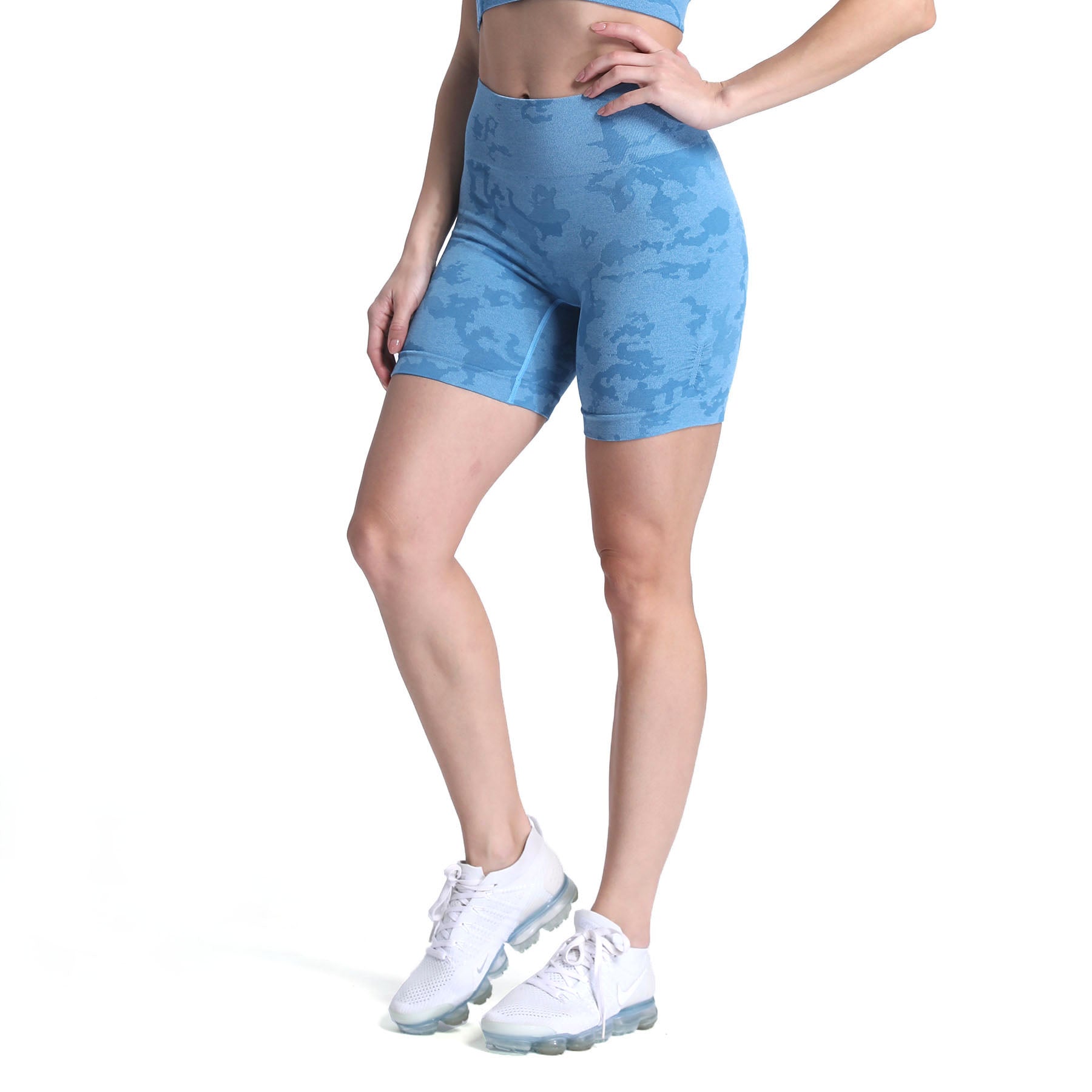 Aoxjox  Camo Seamless 5" Shorts