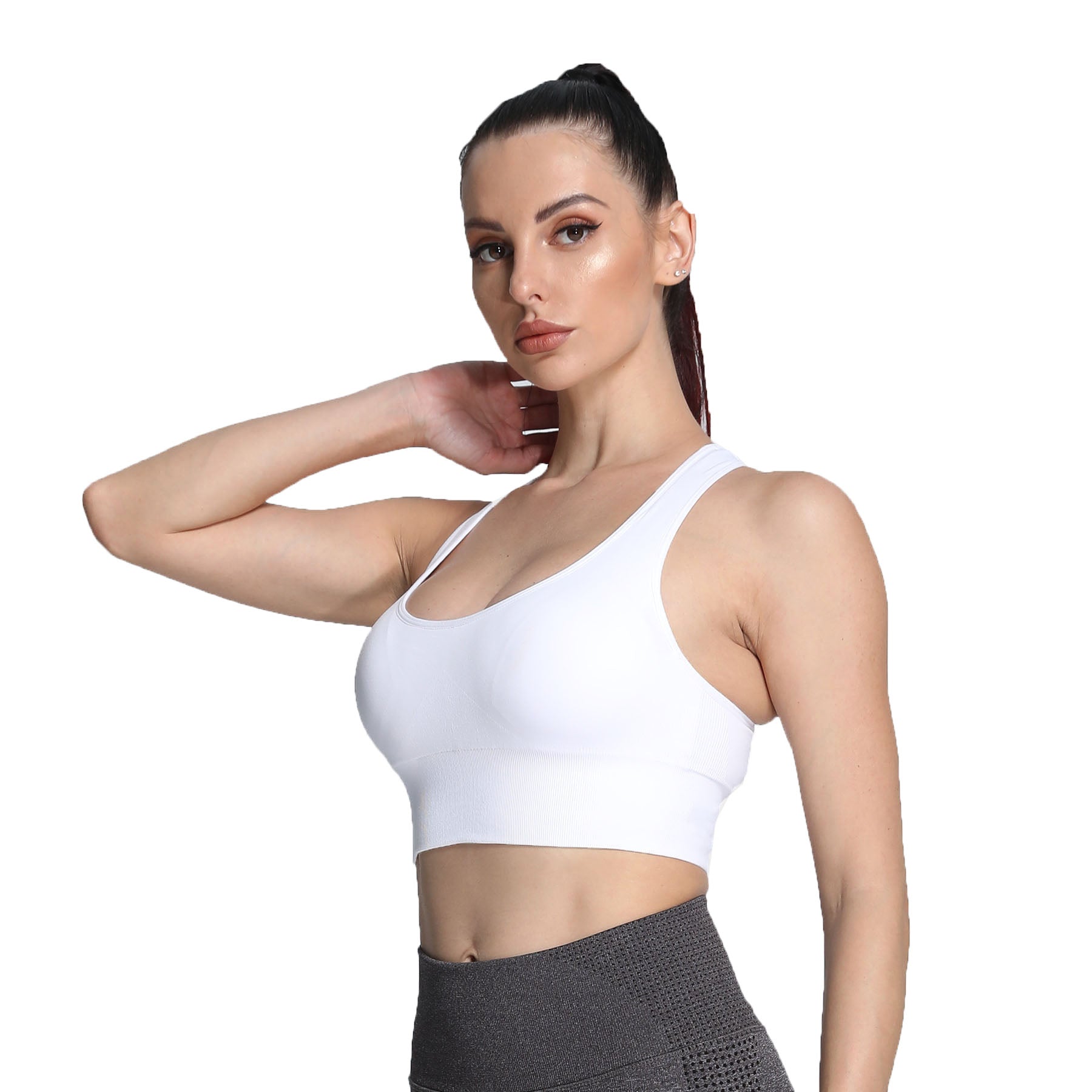Aoxjox Revolt Racer Seamless Sports Bras