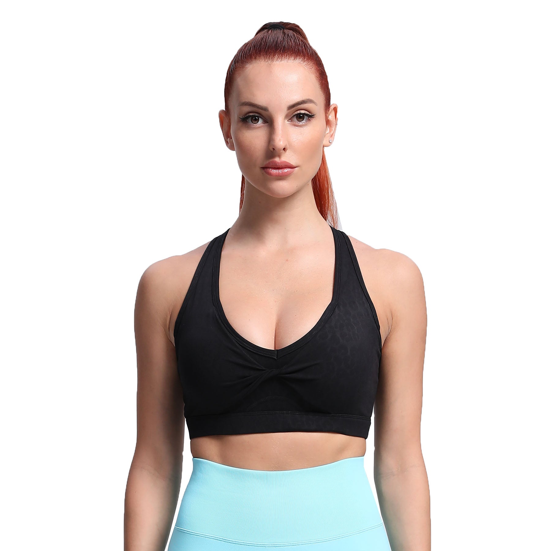 Aoxjox V-shaped racer back bras
