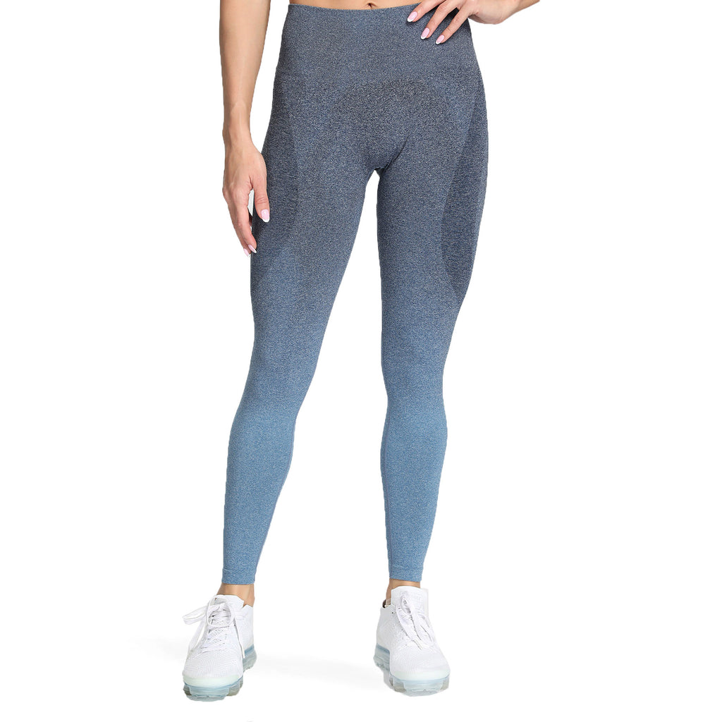 Aoxjox Smile Contour Ombre Seamless Leggings