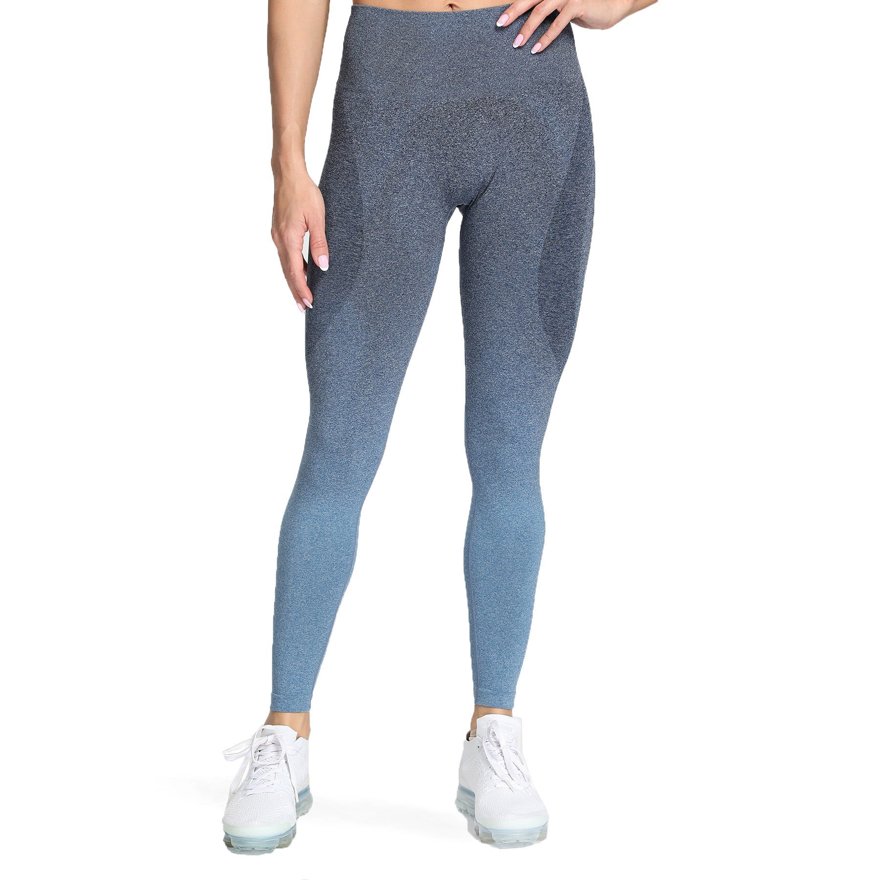 Aoxjox Smile Contour Ombre Seamless Leggings