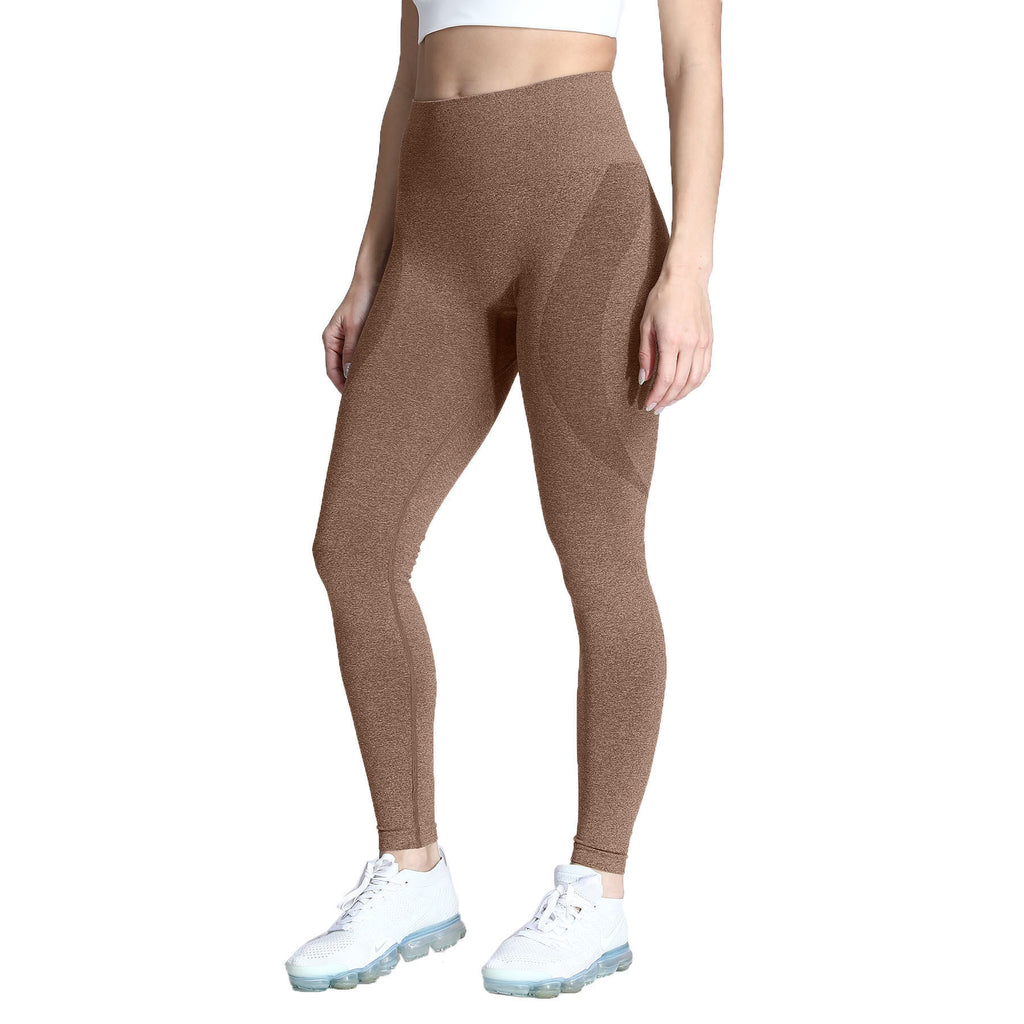 Aoxjox Darks Smile Contour Seamless Leggings