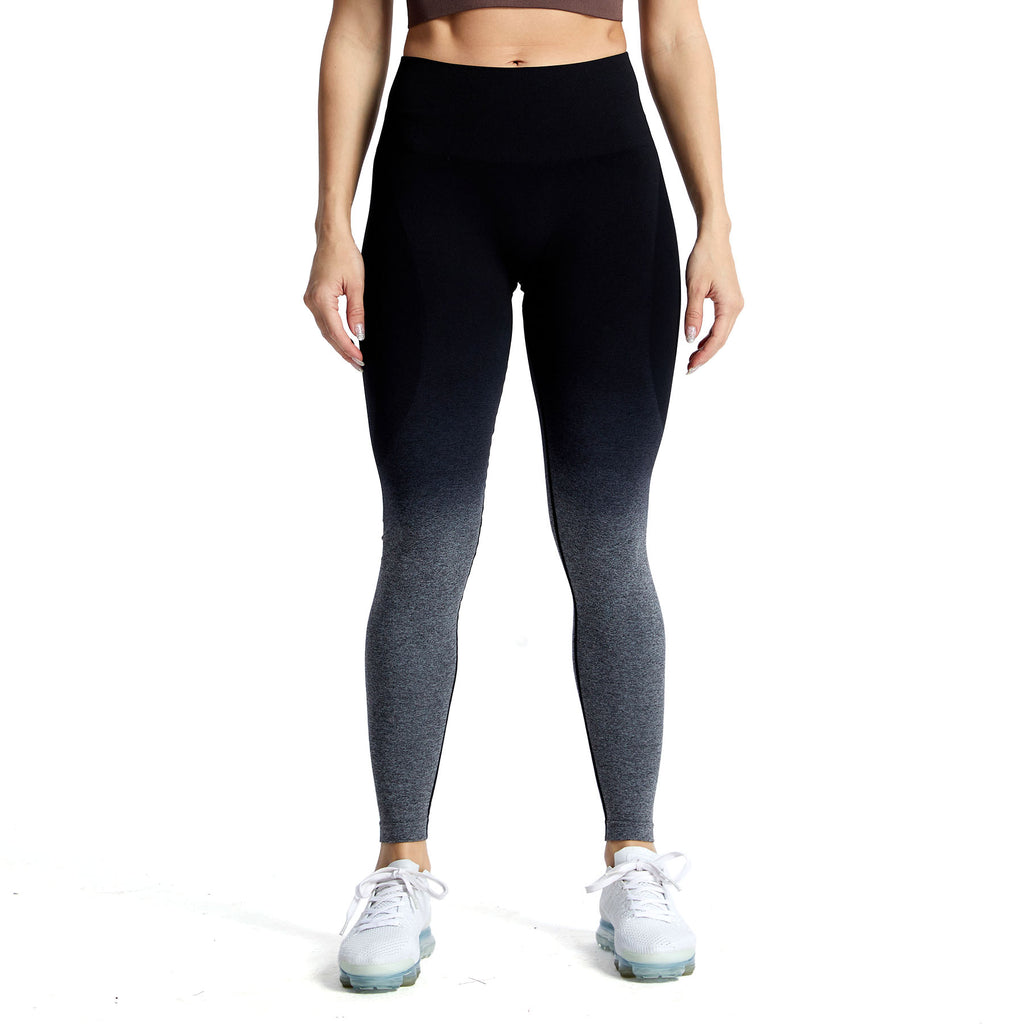 Aoxjox Smile Contour Ombre Seamless Leggings