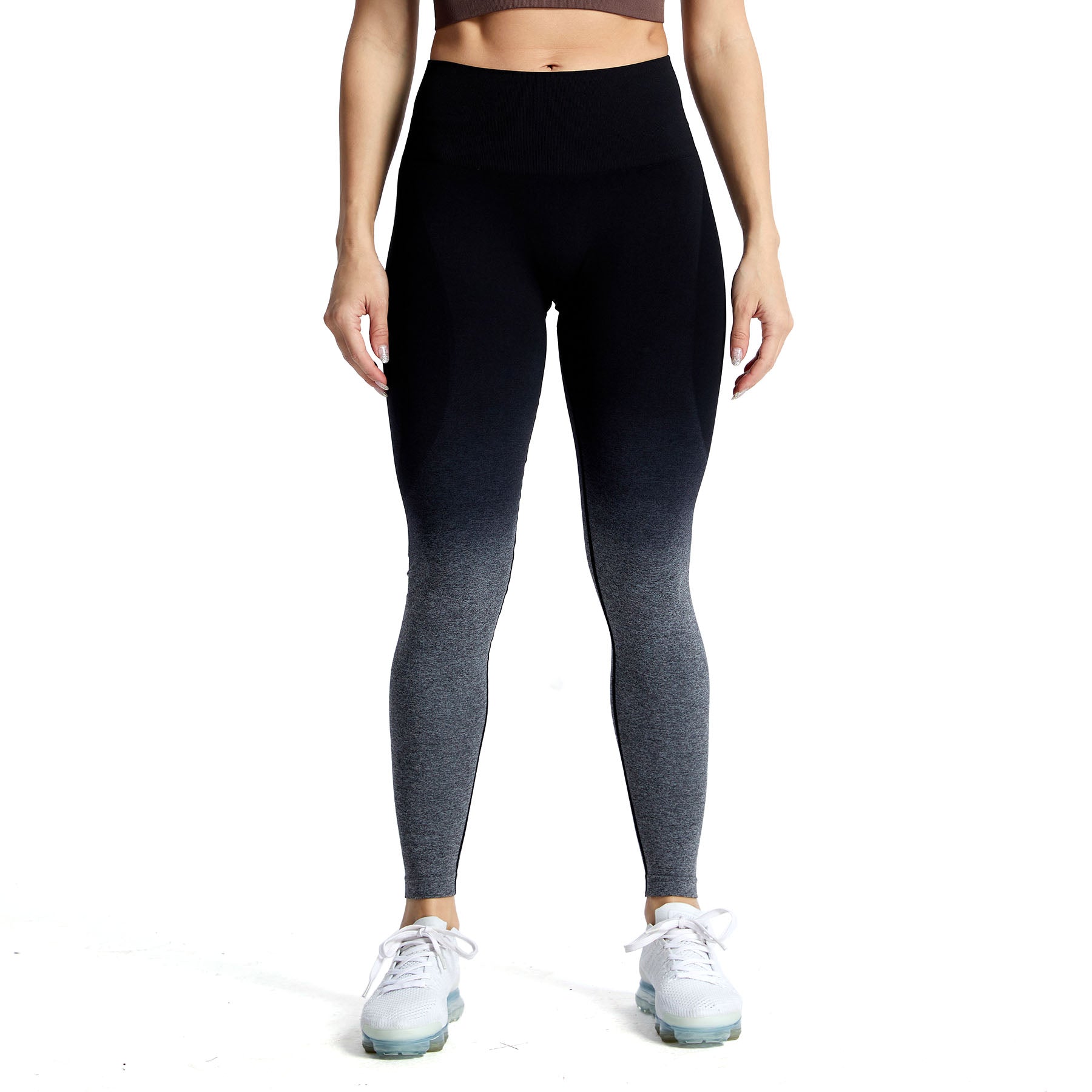 Aoxjox Smile Contour Ombre Seamless Leggings