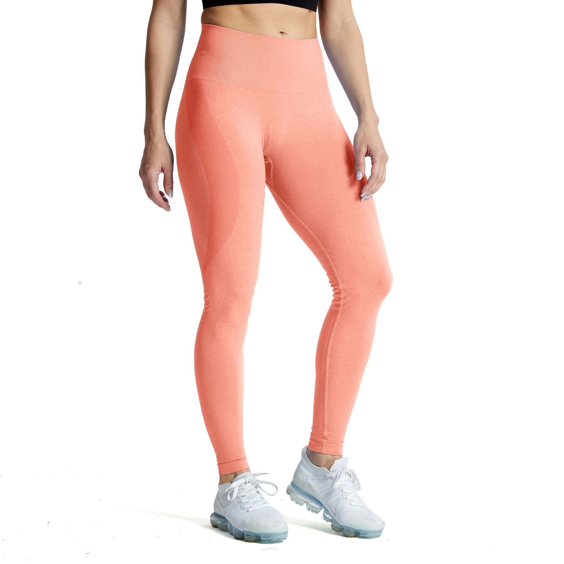Aoxjox Brights Smile Contour Seamless Leggings