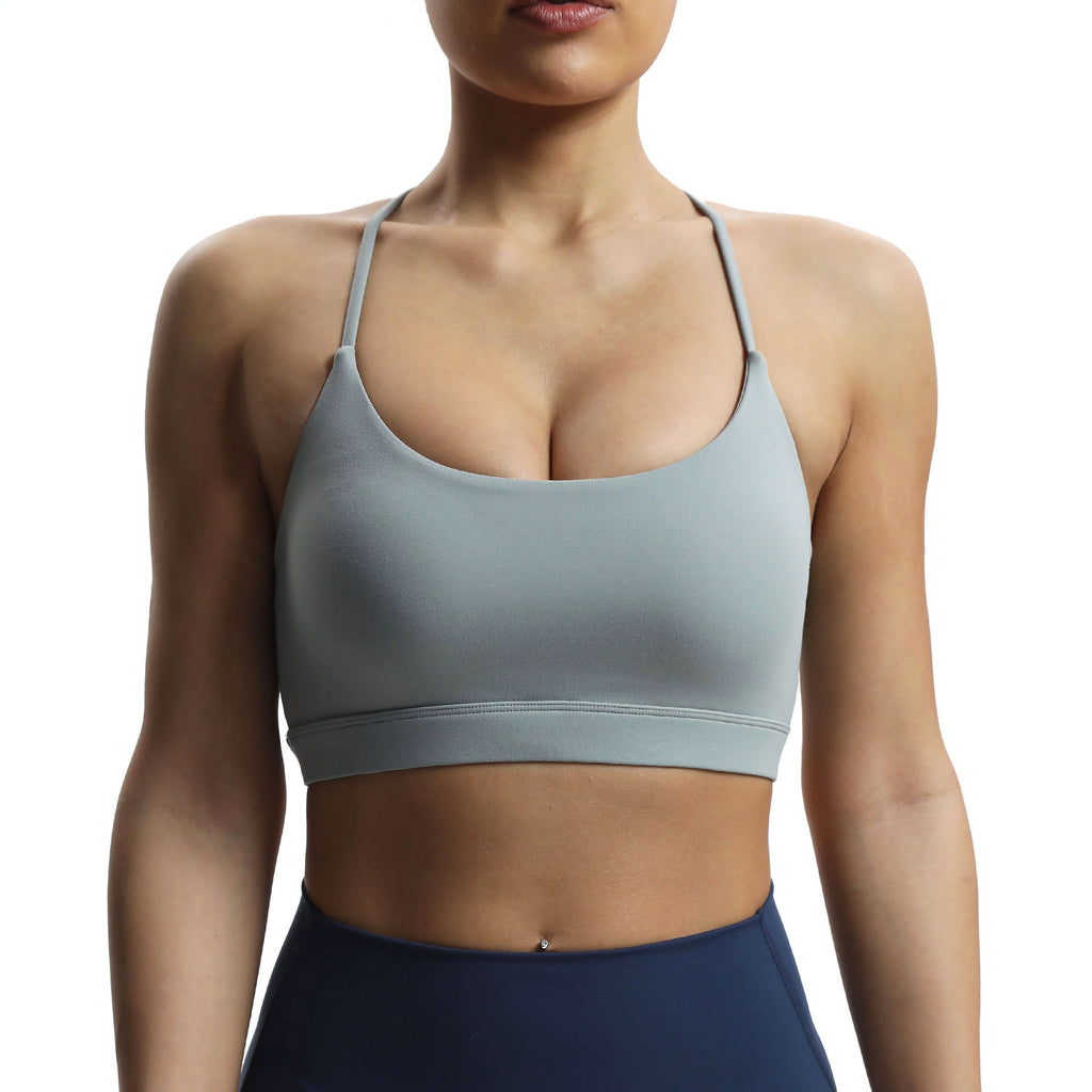 Aoxjox "Julie" Double Buckle Crossover Bra