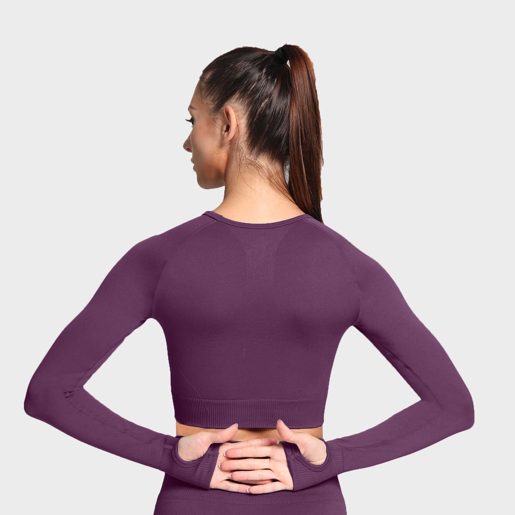 Aoxjox Hyperflex Seamless Crop Top