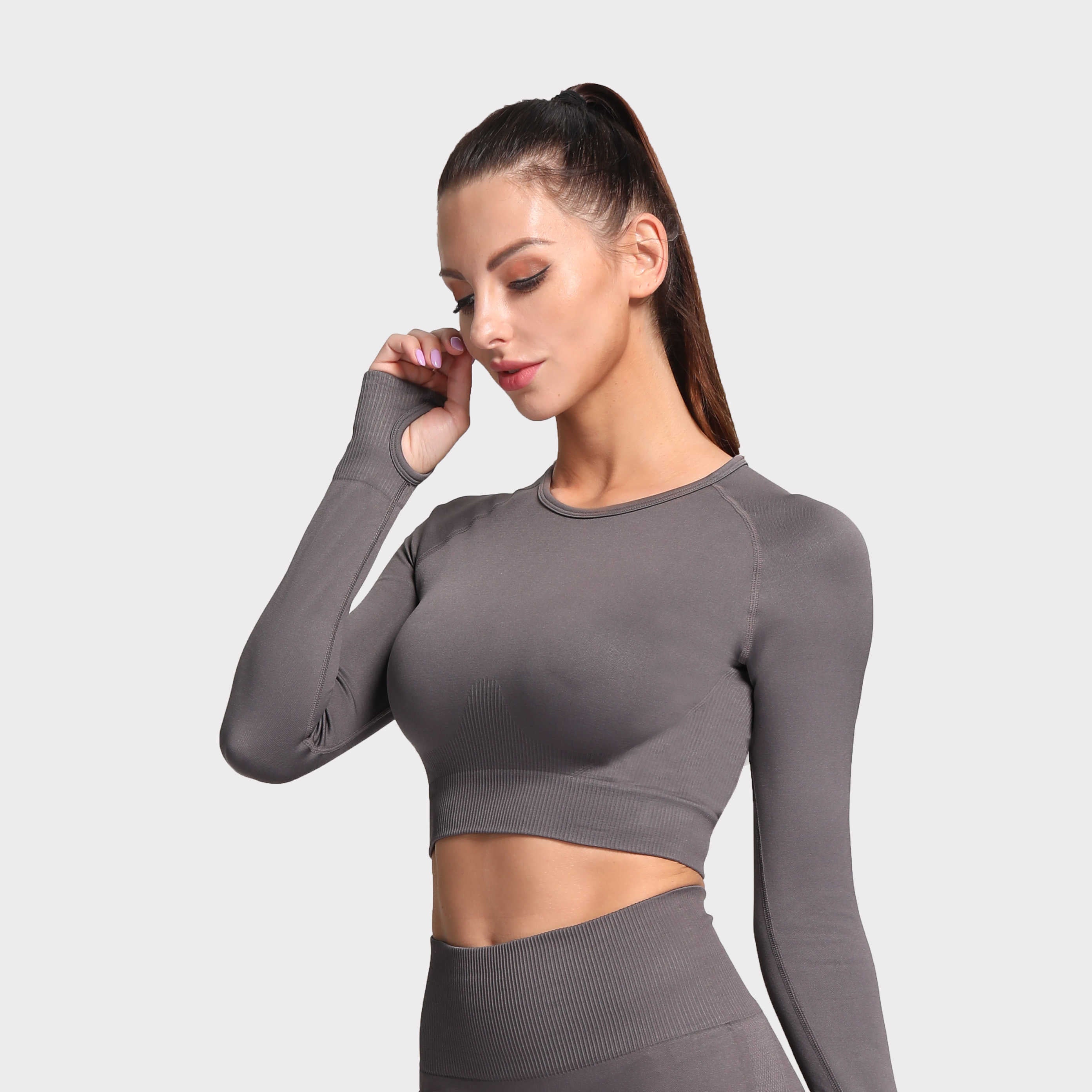 Aoxjox Hyperflex Seamless Crop Top