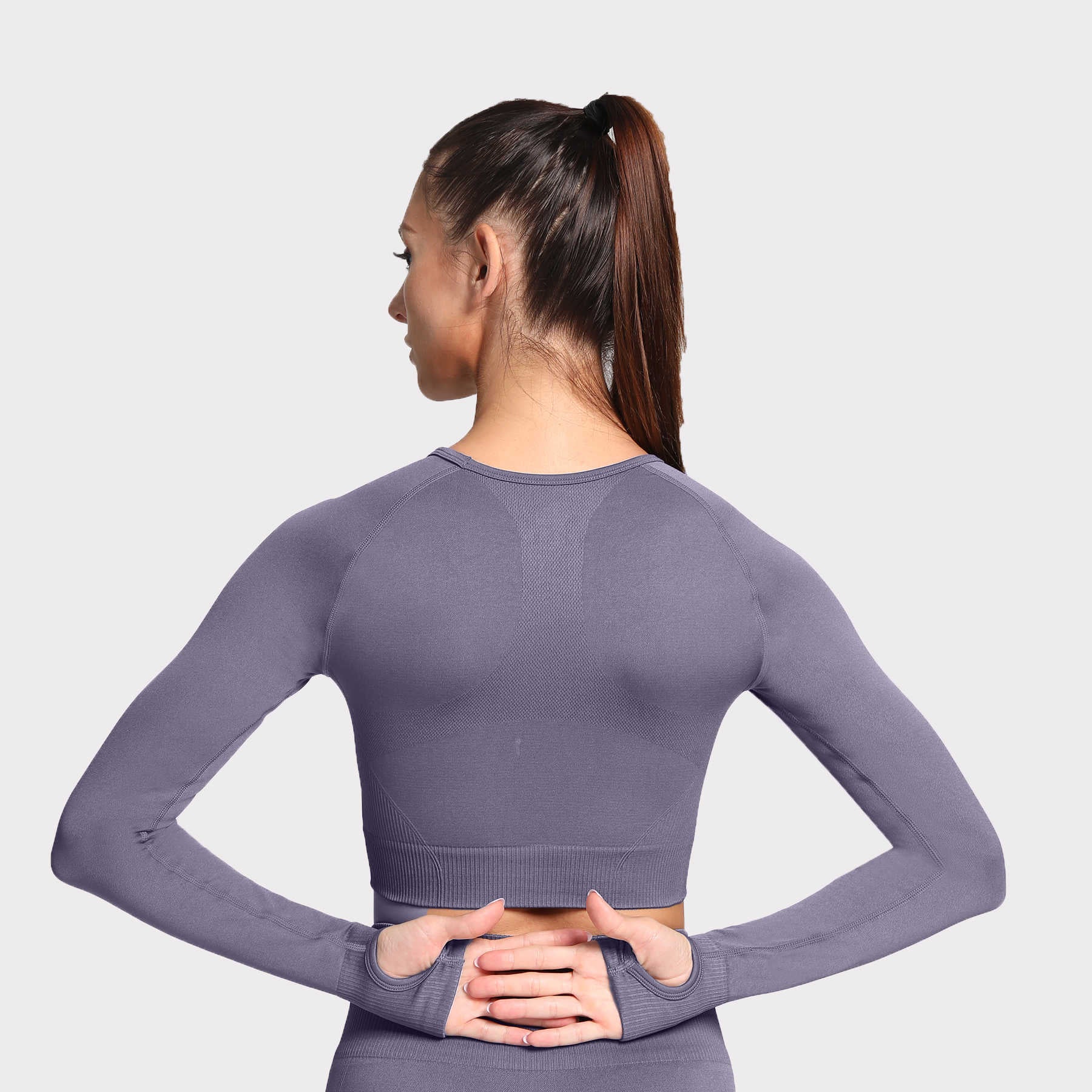 Aoxjox Hyperflex Seamless Crop Top