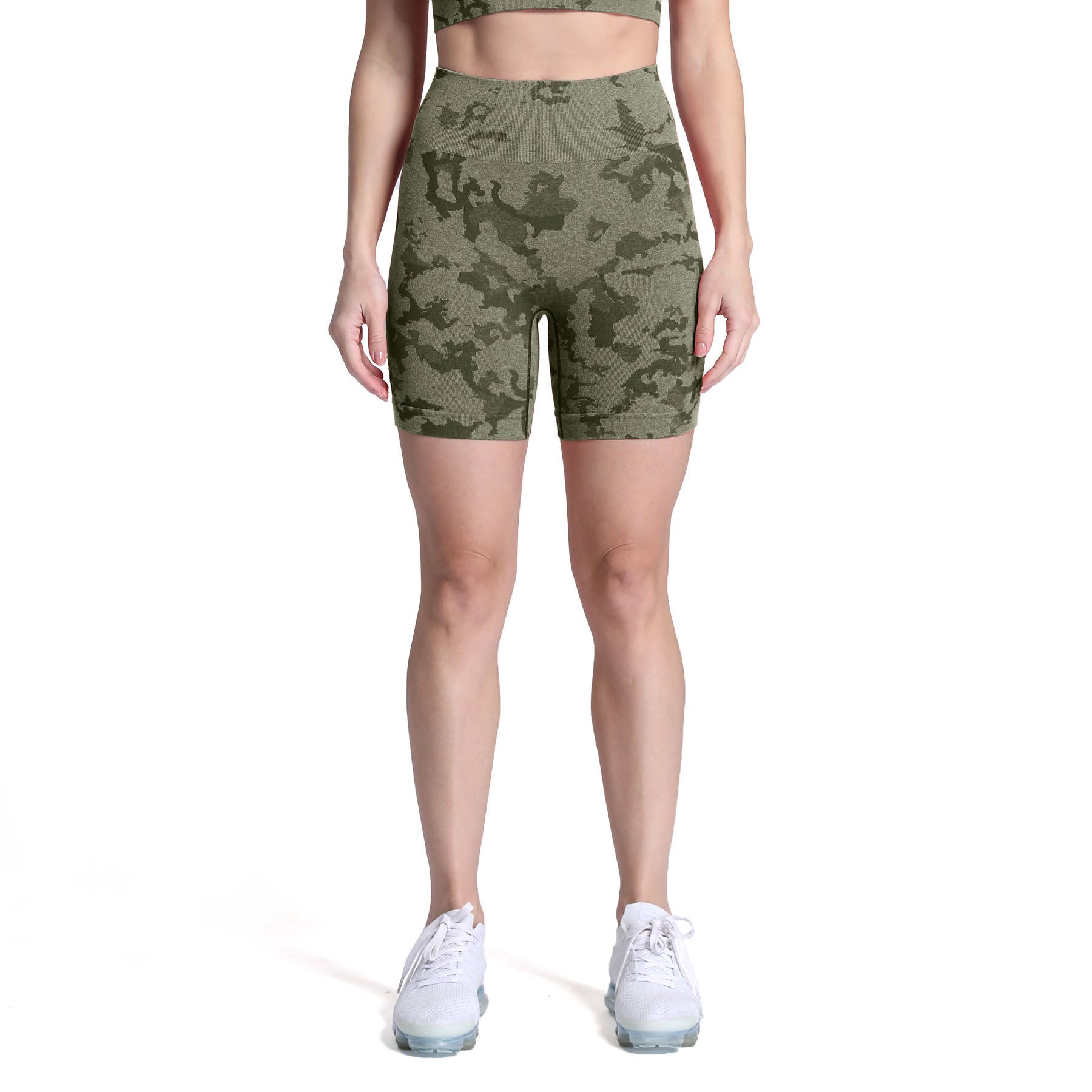 Aoxjox  Camo Seamless 5" Shorts