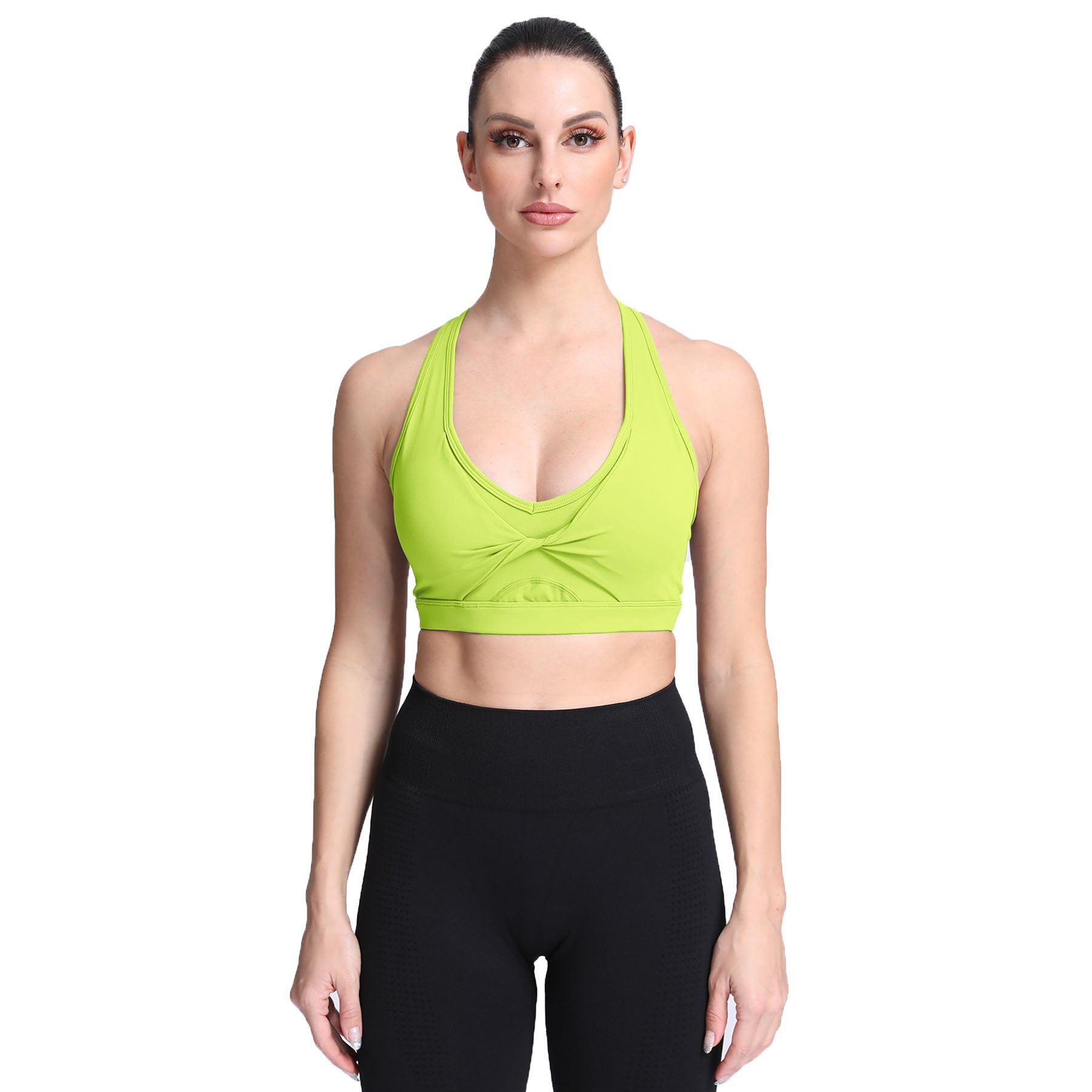 Aoxjox V-shaped racer back bras