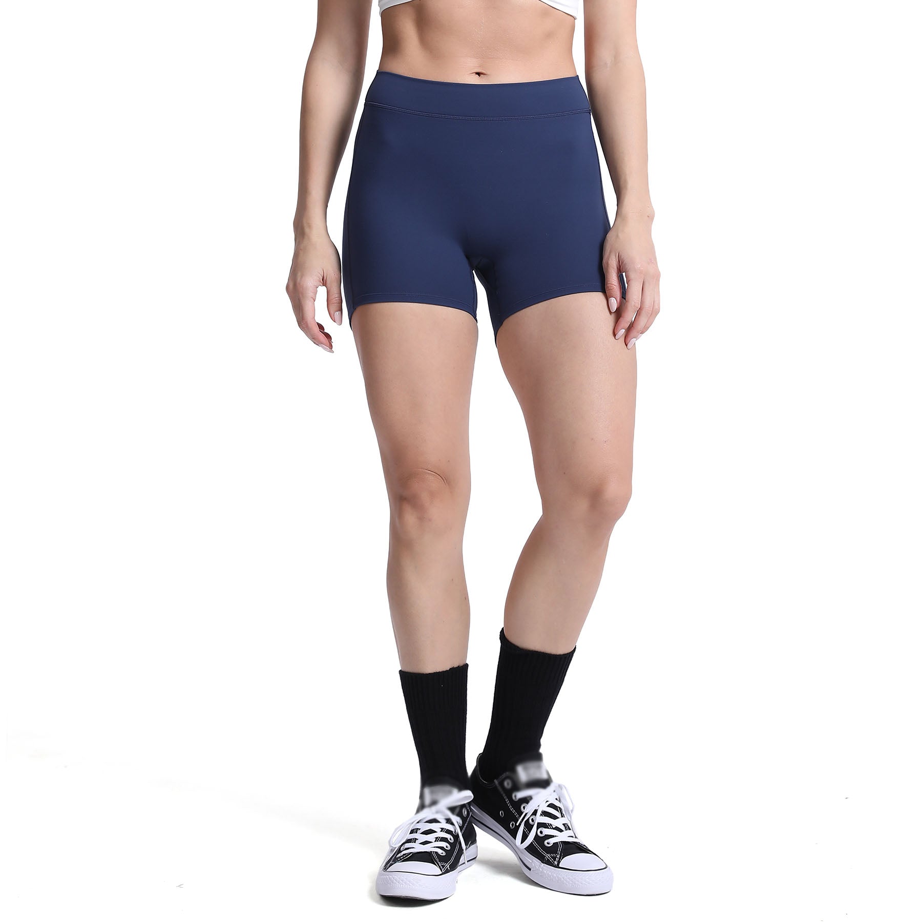 Aoxjox High-Low Scrunch Shorts